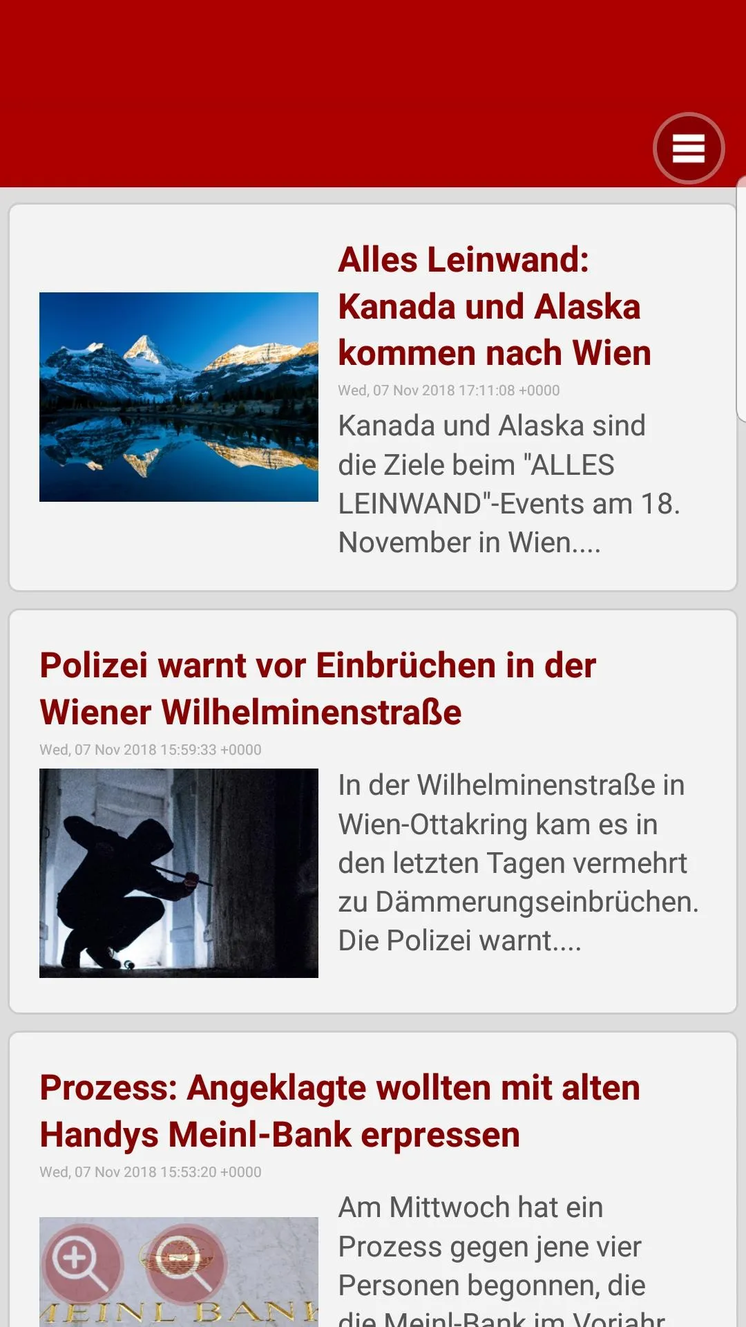 Wiennun - Nachrichten aus Wien | Indus Appstore | Screenshot