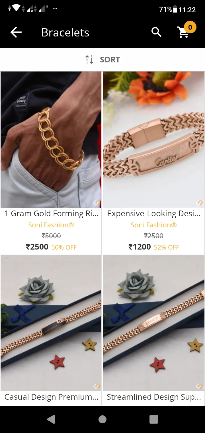 Soni Fashion - 1Gram Jewellery | Indus Appstore | Screenshot