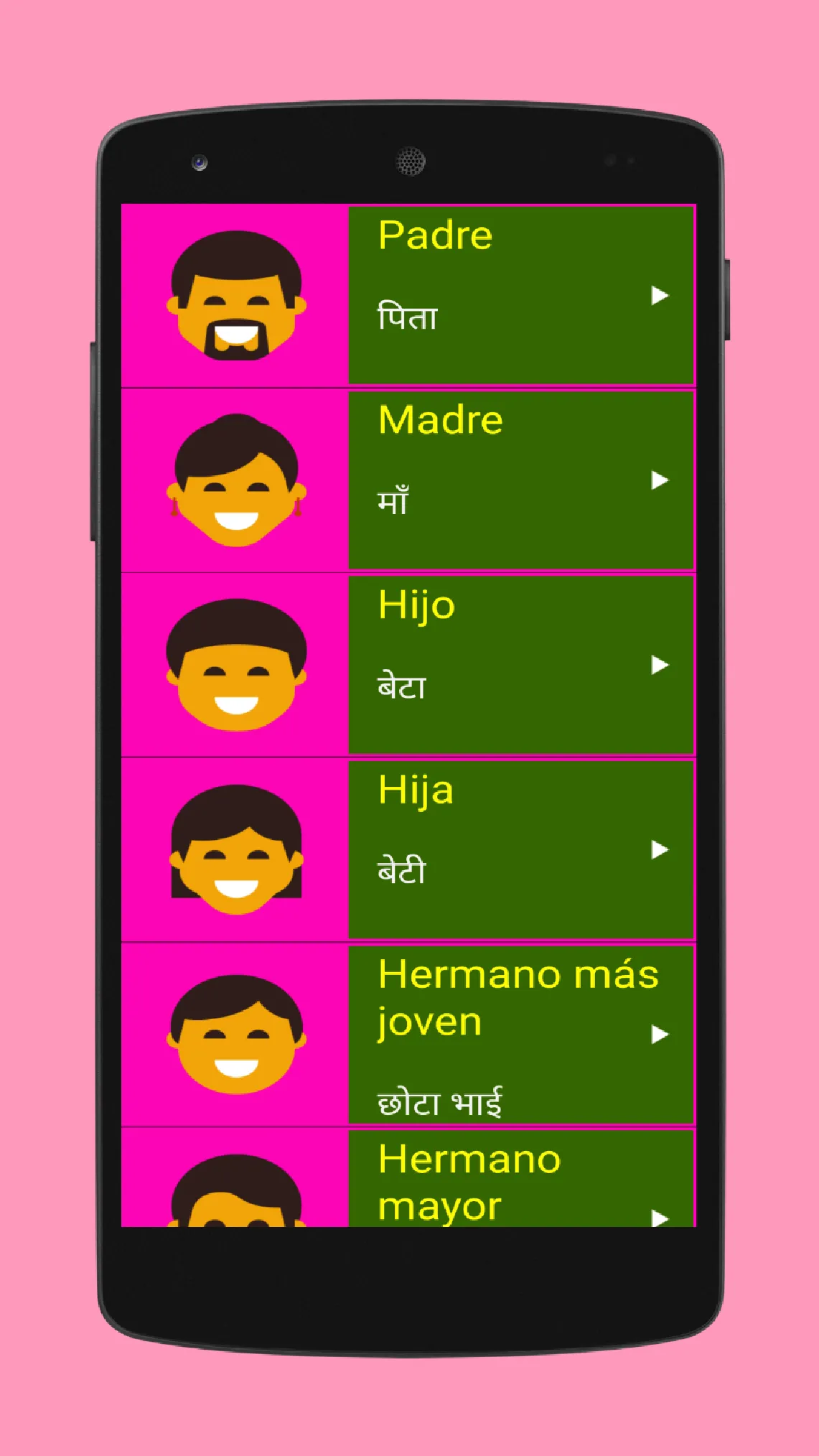 Learn Spanish From Hindi | Indus Appstore | Screenshot