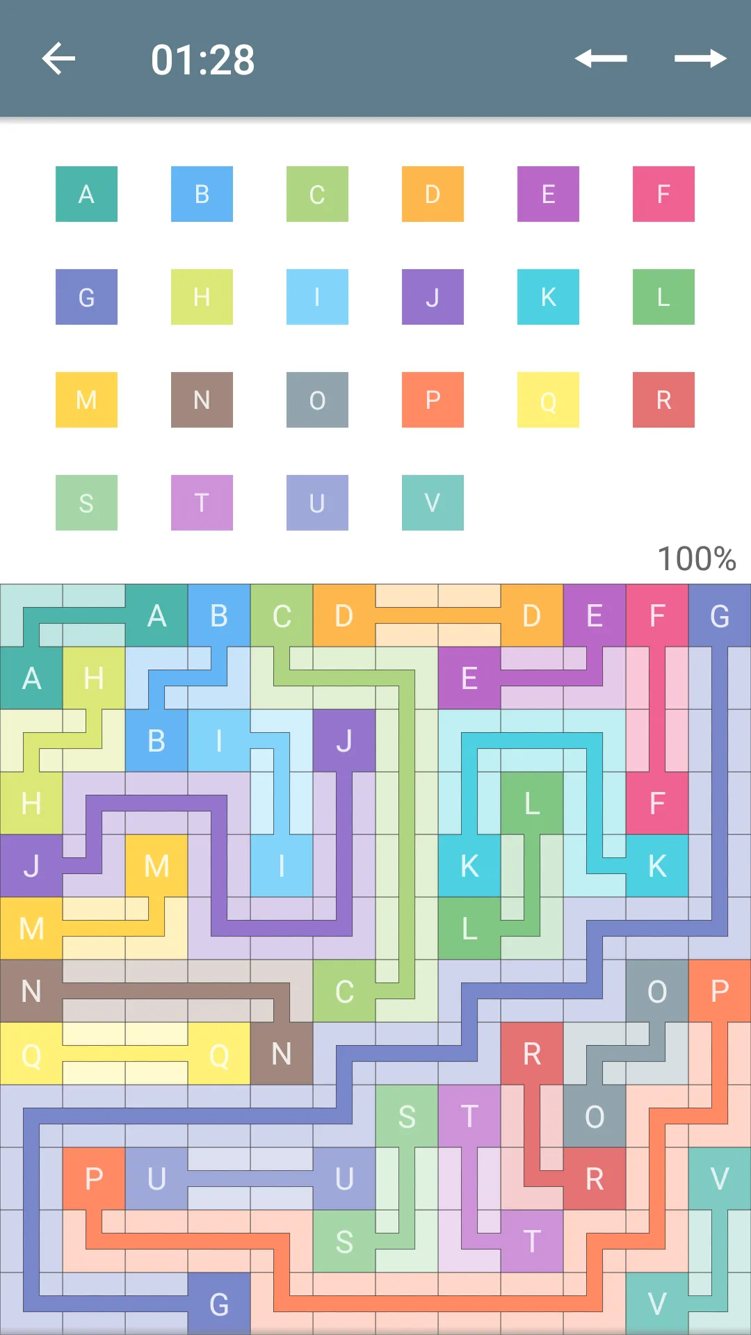 Color Pipes (Numberlink) | Indus Appstore | Screenshot