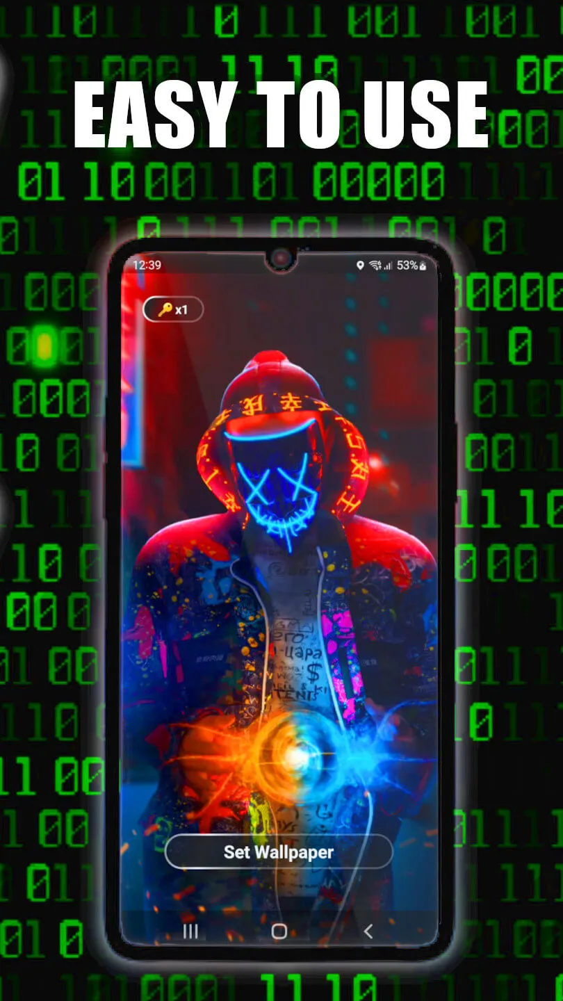 Hacker Live Wallpaper | Indus Appstore | Screenshot