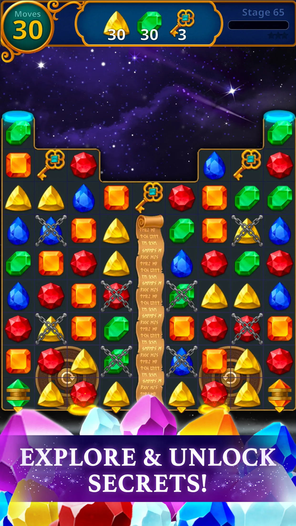 Jewels Magic: Mystery Match3 | Indus Appstore | Screenshot