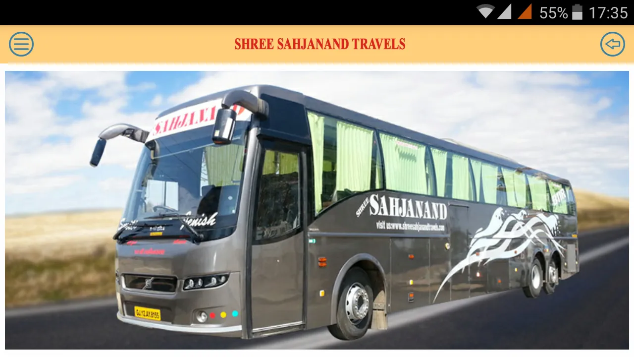 Shree Sahjanand Travels | Indus Appstore | Screenshot