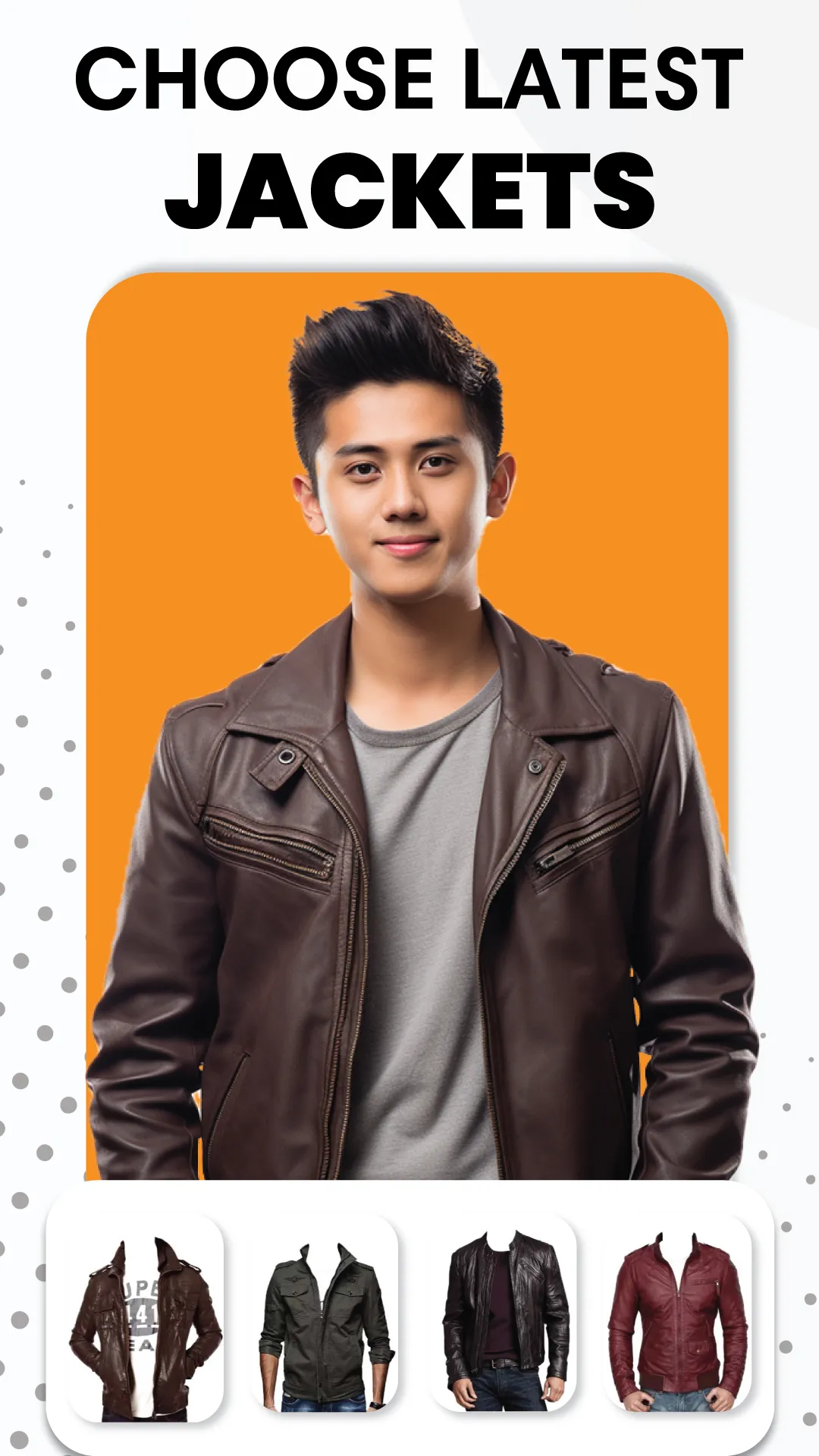 Smarty Men Jacket Photo Editor | Indus Appstore | Screenshot