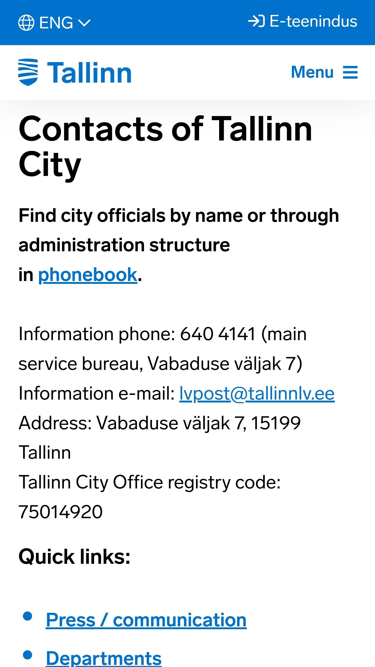 Tallinn, Estonia | Indus Appstore | Screenshot