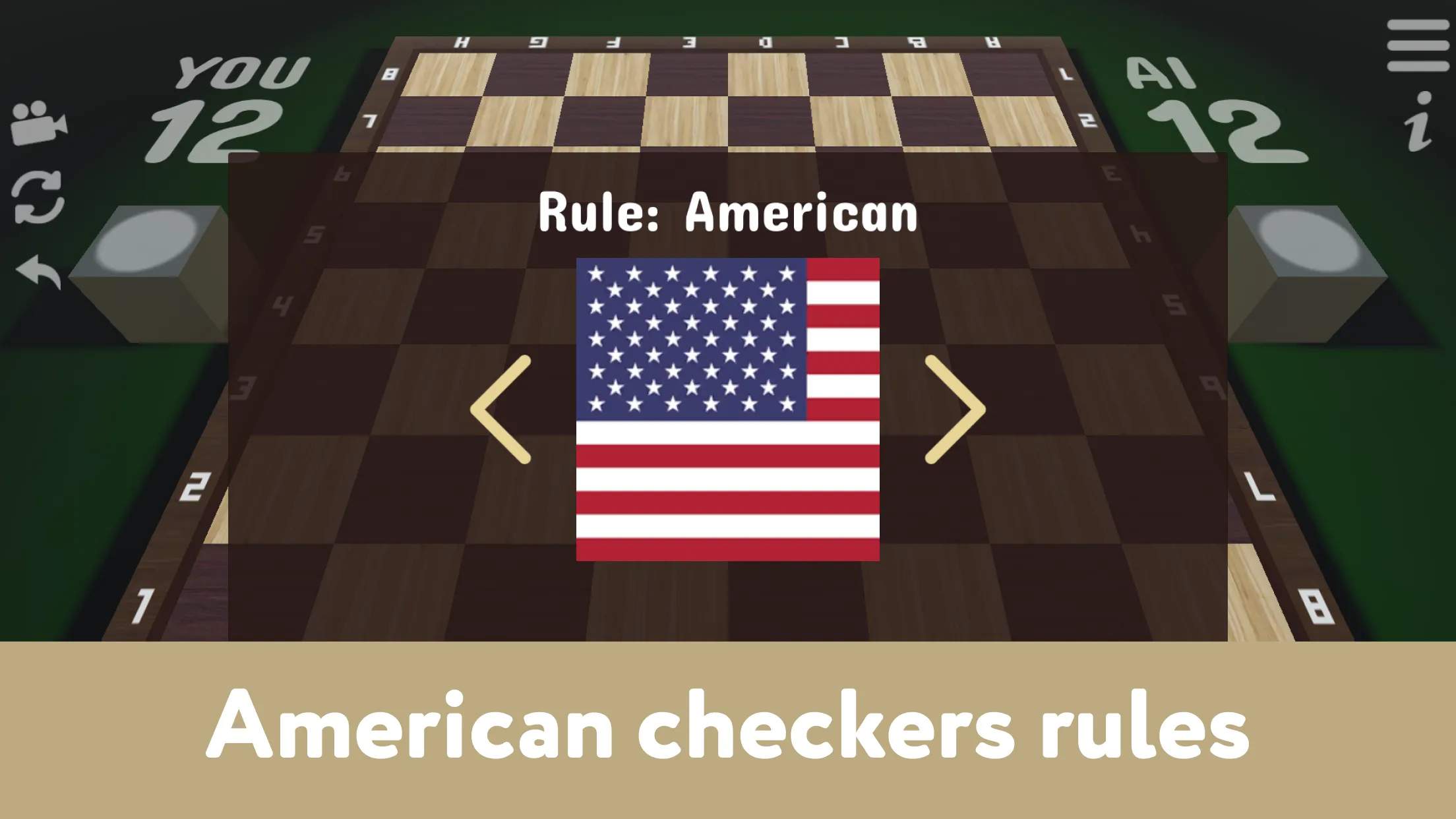 Checkers for two - Draughts | Indus Appstore | Screenshot