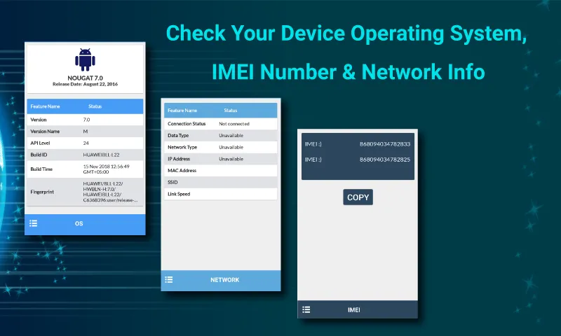 Check IMEI Number – View Full  | Indus Appstore | Screenshot