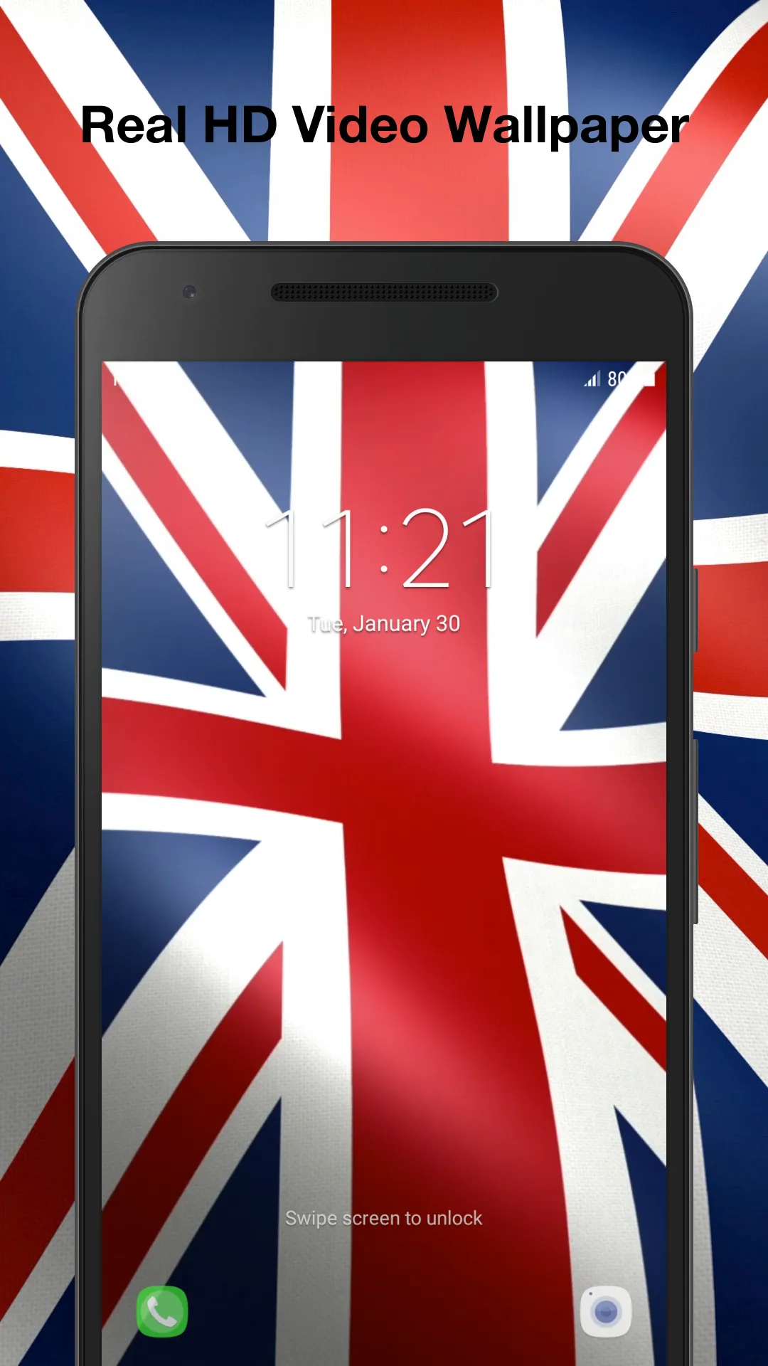 British Flag Live Wallpaper | Indus Appstore | Screenshot