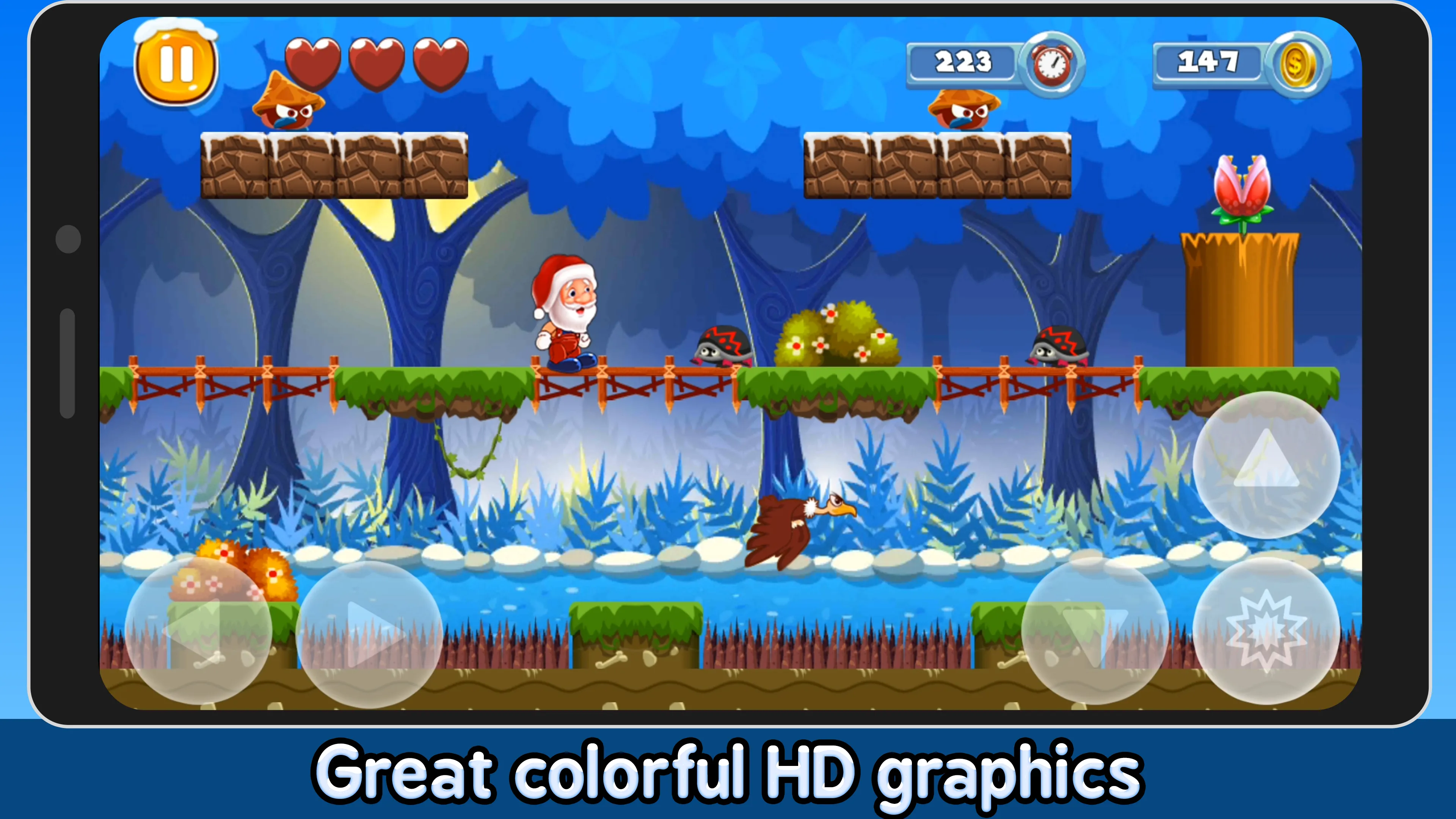 Super Santa Run & Jump | Indus Appstore | Screenshot