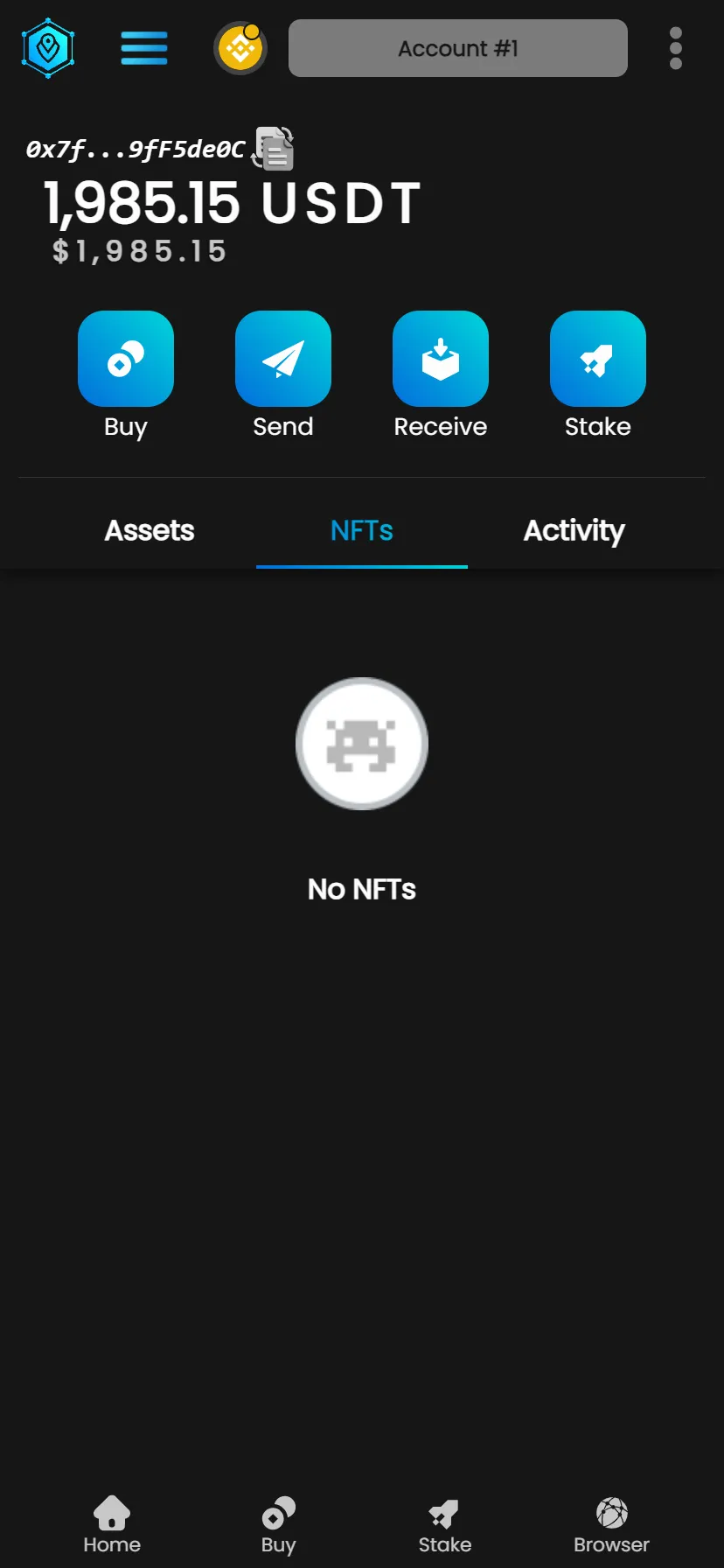 HOLD Wallet | Indus Appstore | Screenshot