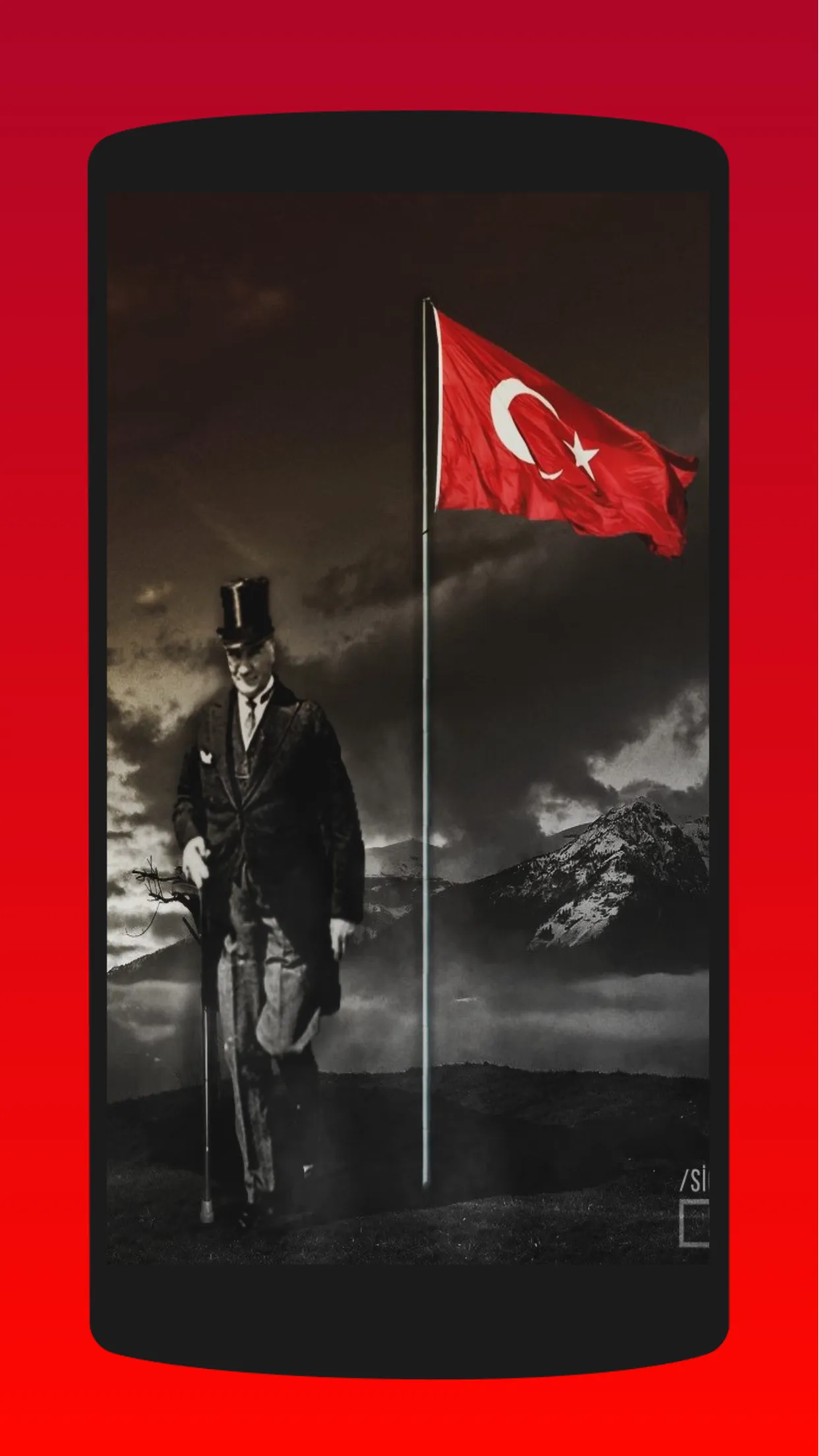 Atatürk Duvar Kağıtları : Must | Indus Appstore | Screenshot