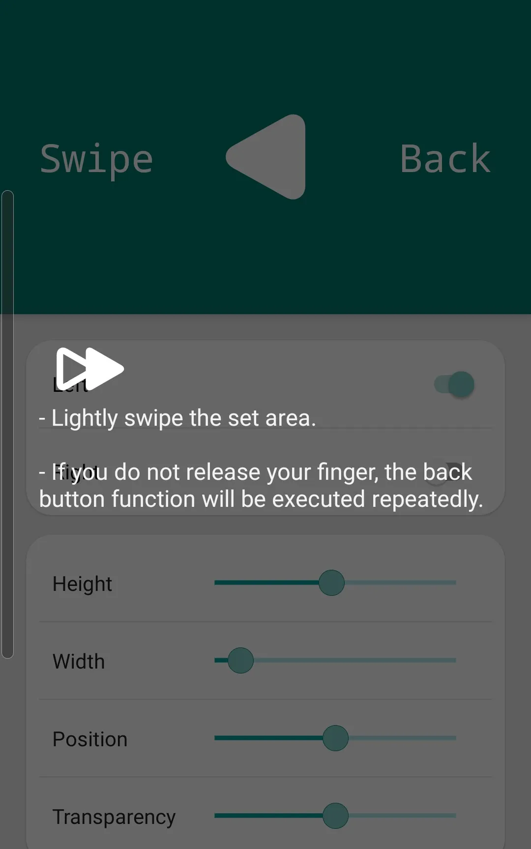 Swipe Back | Indus Appstore | Screenshot