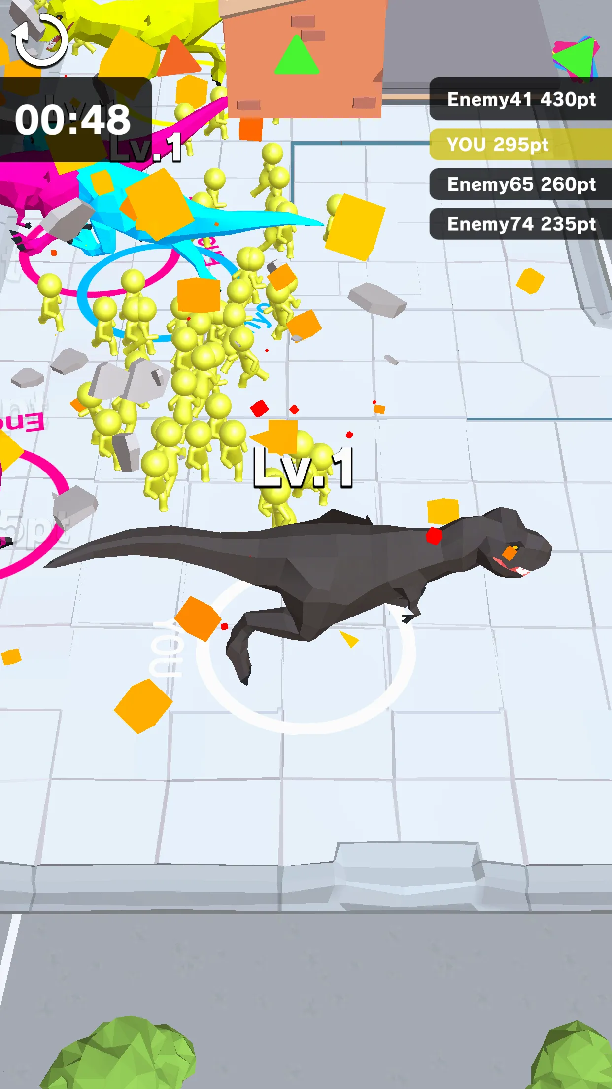 Dinosaur Rampage | Indus Appstore | Screenshot