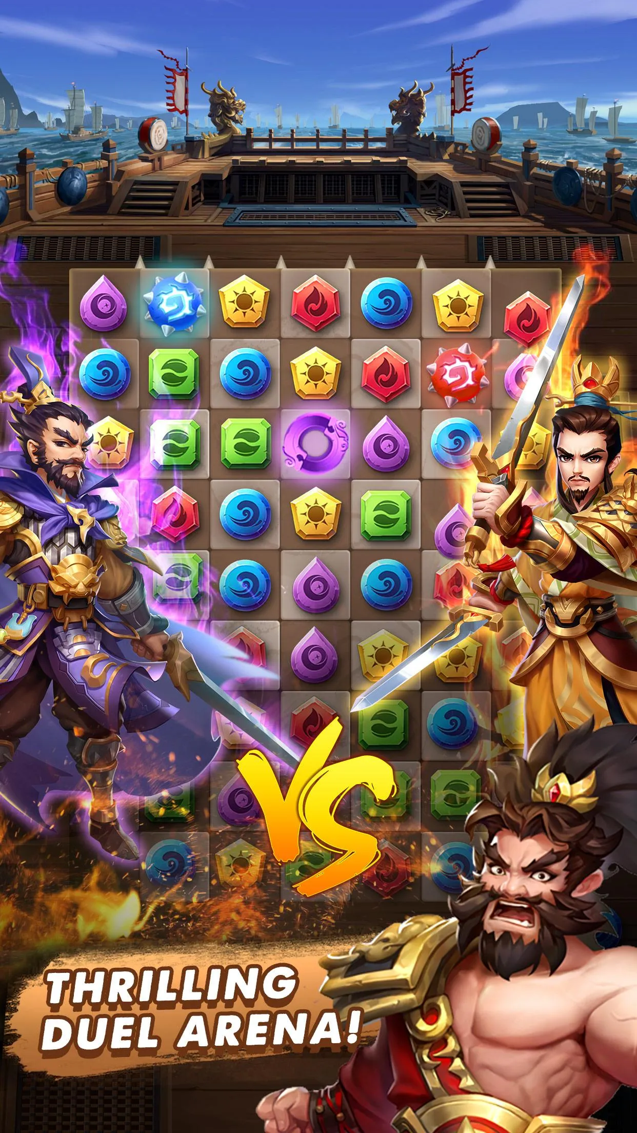 Three Kingdoms & Puzzles: Matc | Indus Appstore | Screenshot