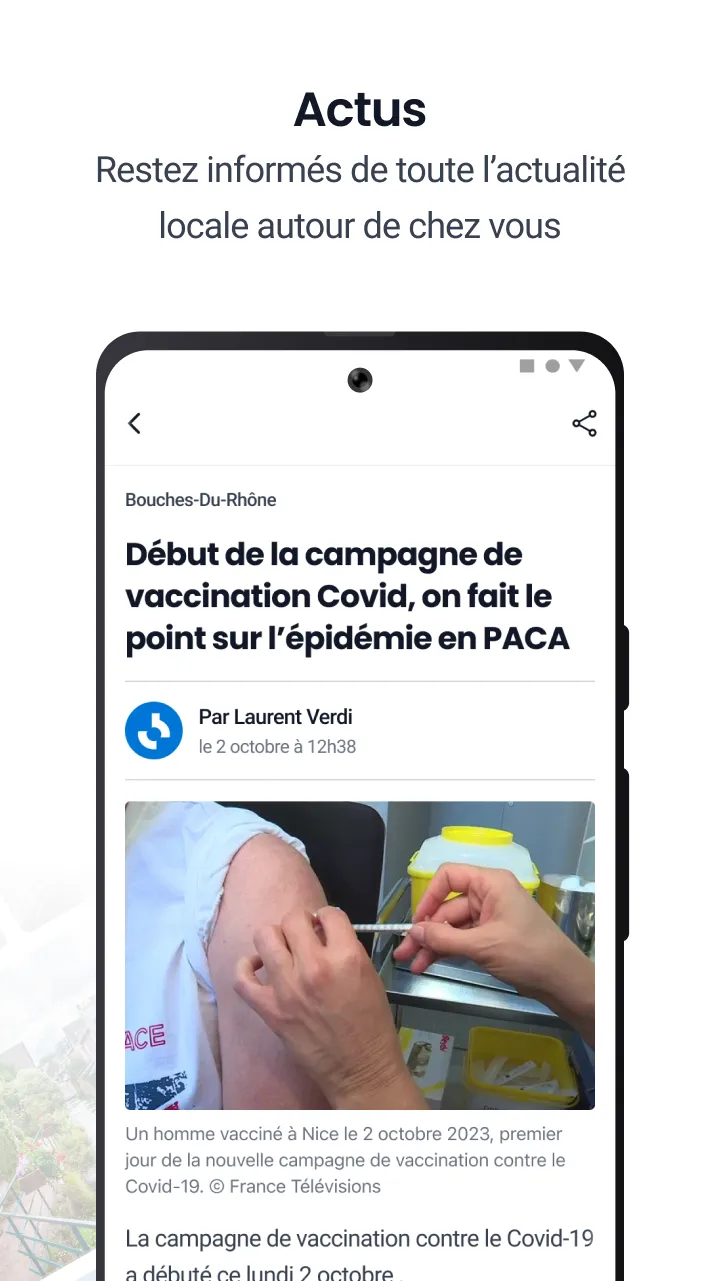 ici par France Bleu & France 3 | Indus Appstore | Screenshot