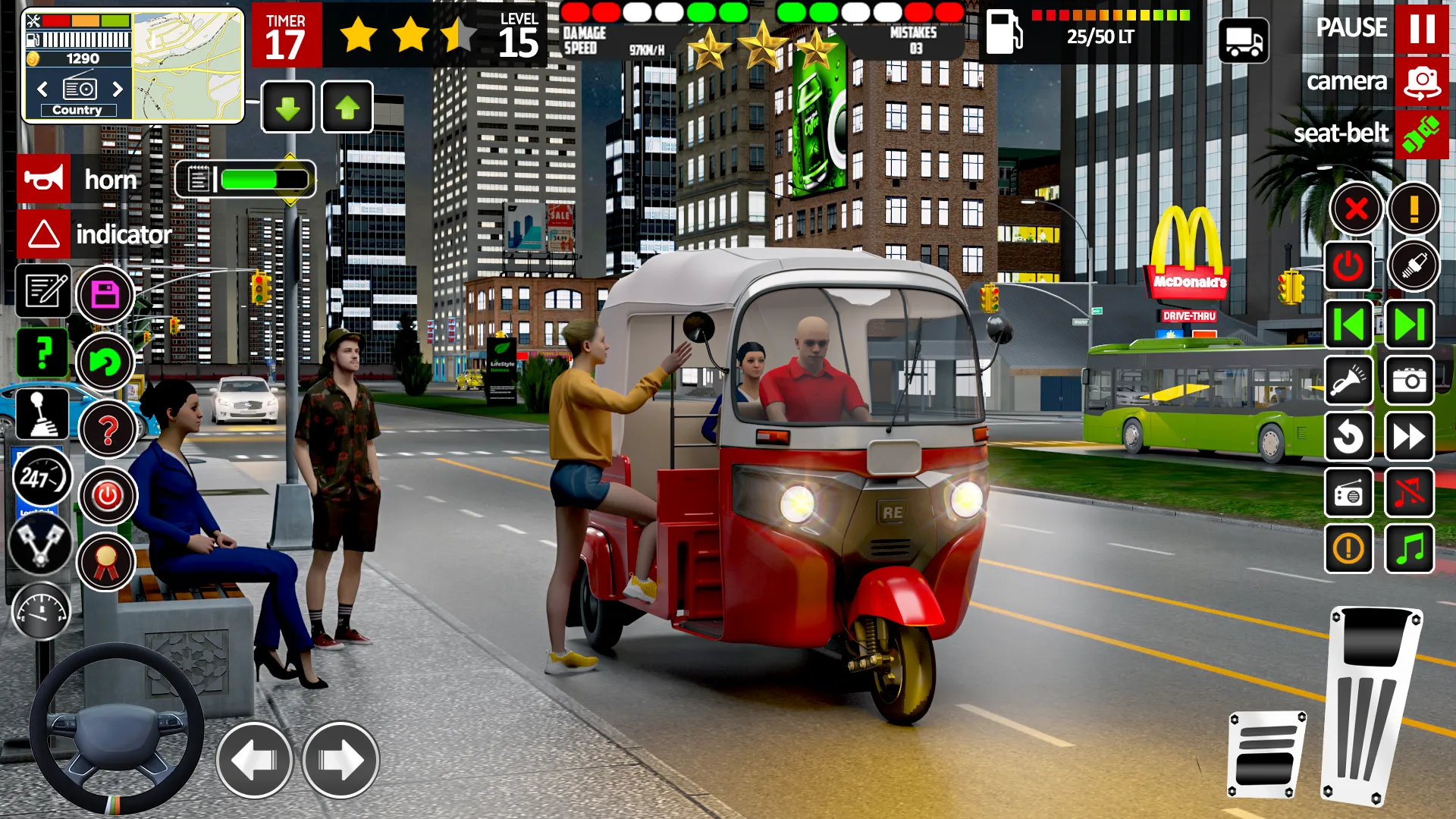 TukTuk Rickshaw Driving Games | Indus Appstore | Screenshot