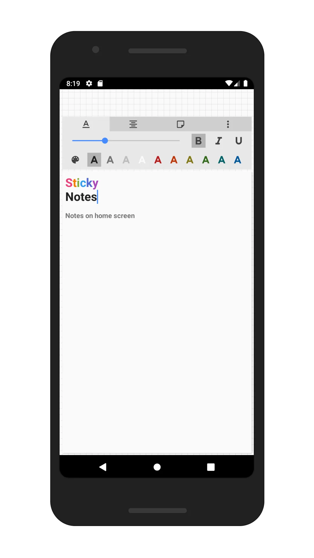 Sticky Notes | Indus Appstore | Screenshot