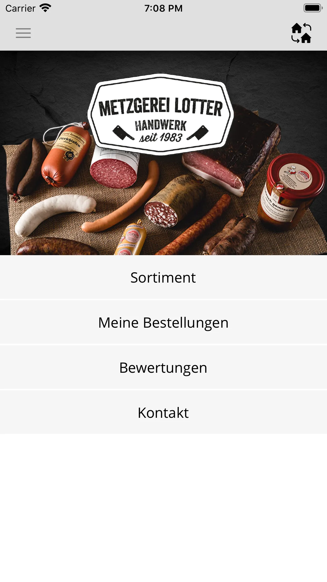 Metzgerei Lotter | Indus Appstore | Screenshot