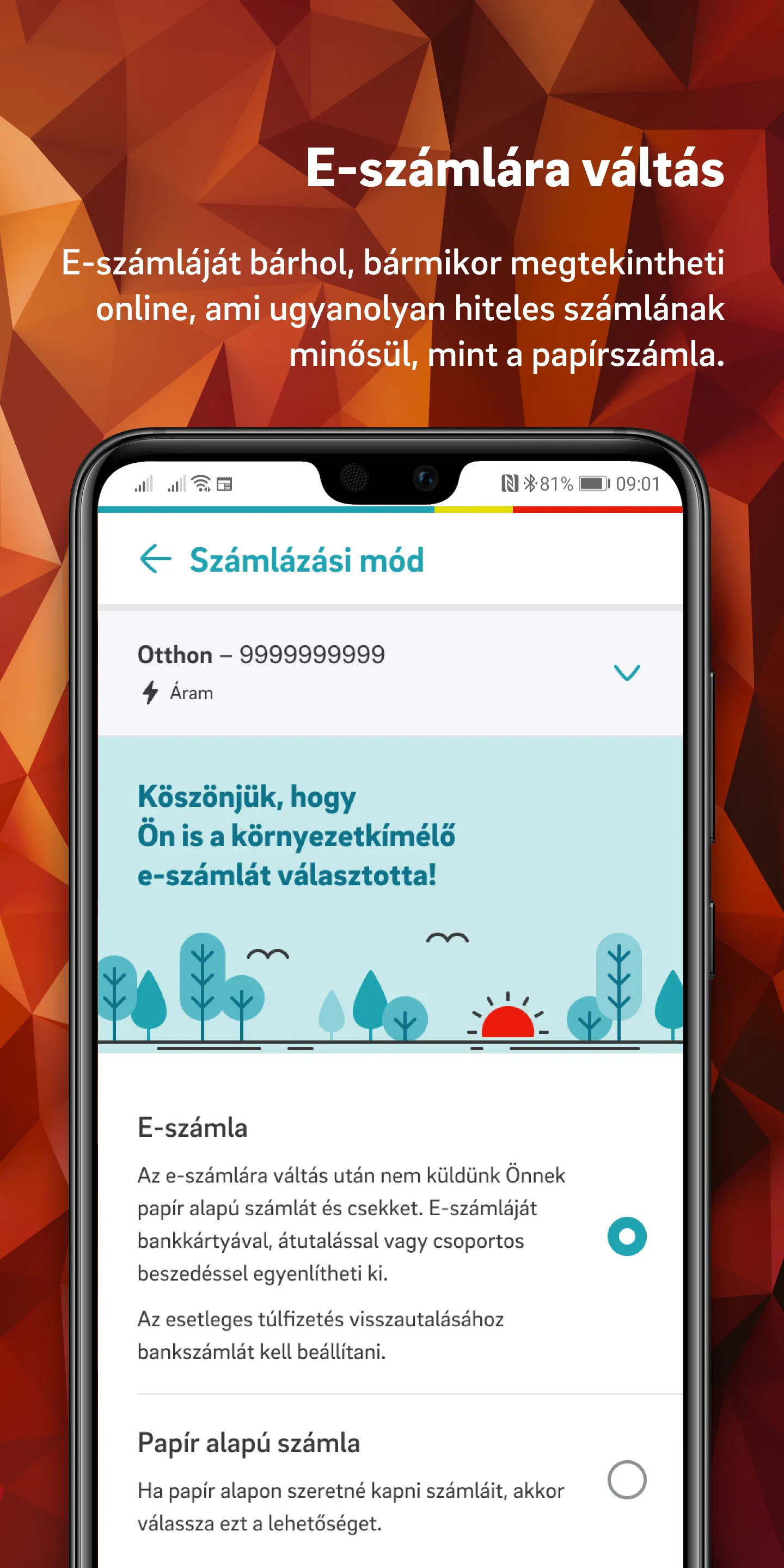 E.ON Hungary’s application | Indus Appstore | Screenshot
