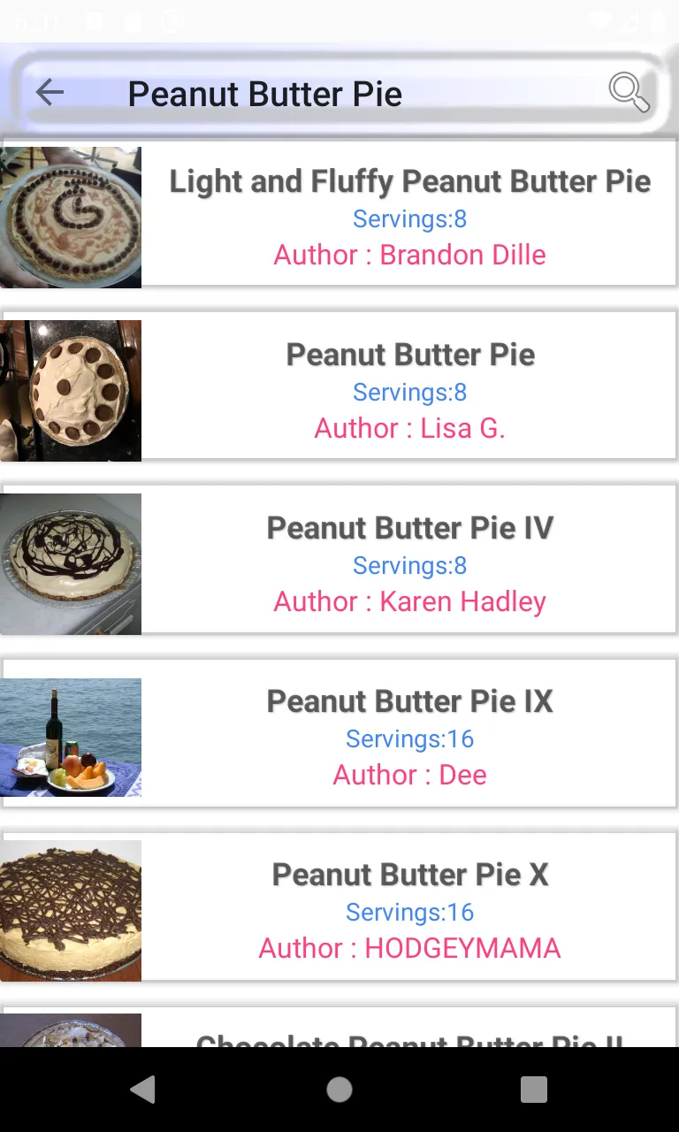 Peanuts recipe: goober | Indus Appstore | Screenshot