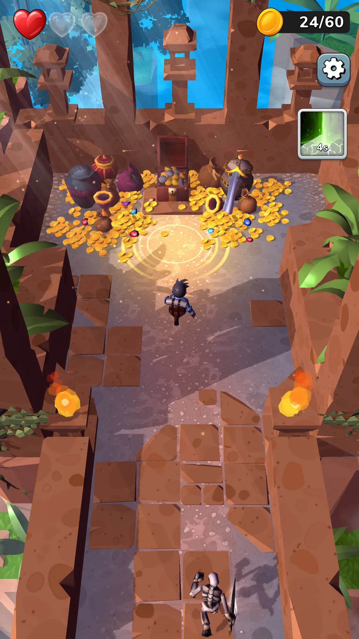 Jungle Temple: Gold Run 3D | Indus Appstore | Screenshot