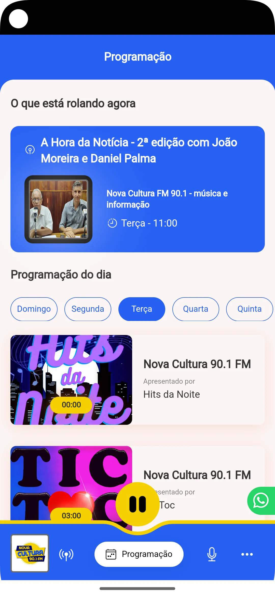 Nova Cultura FM 90.1 | Indus Appstore | Screenshot