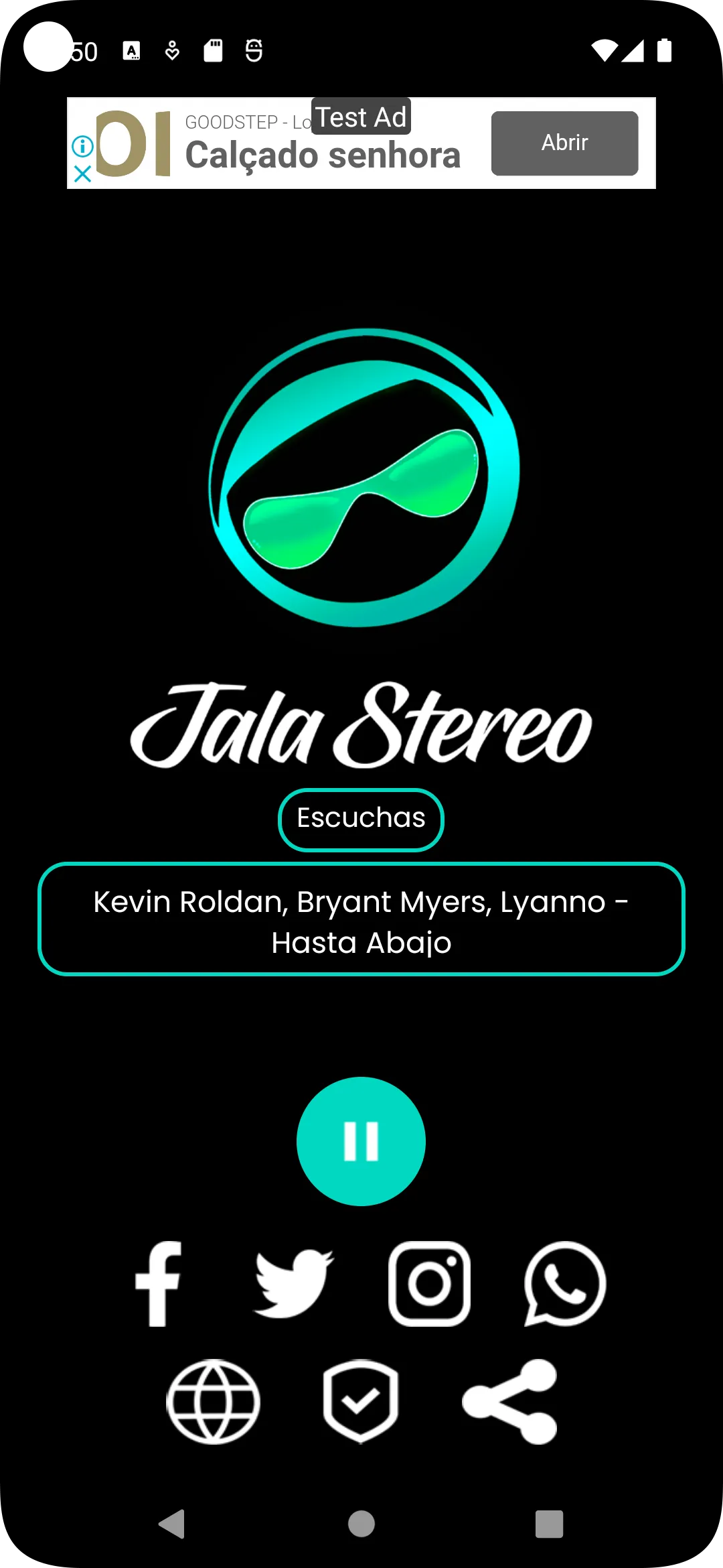 Jala Stereo | Indus Appstore | Screenshot