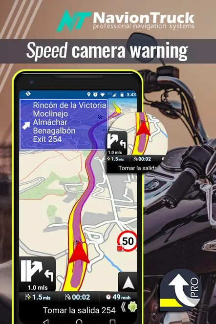 Motorbike GPS Navigation | Indus Appstore | Screenshot