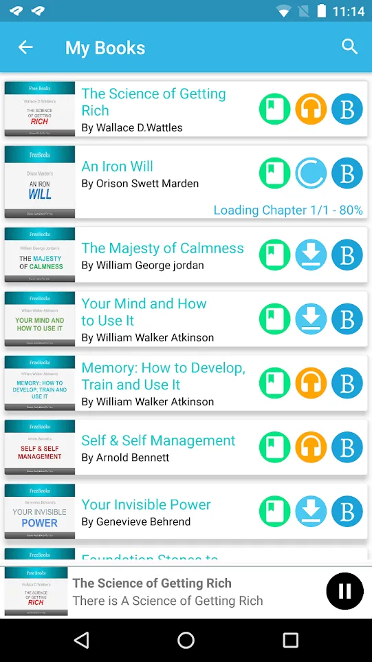 Law Of Attraction Library  - eBooks & AudioBooks | Indus Appstore | Screenshot