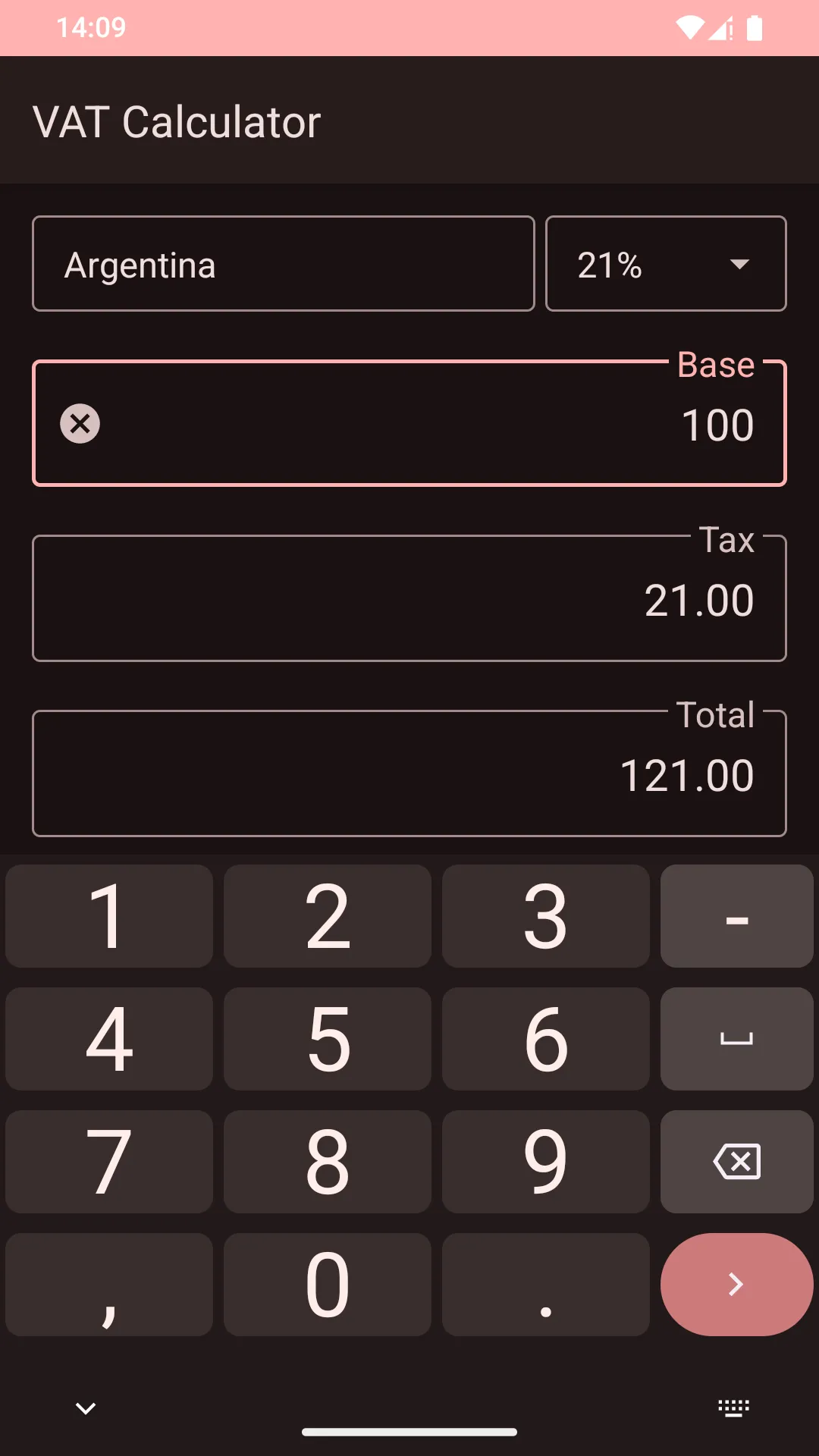 VAT Calculator | Indus Appstore | Screenshot