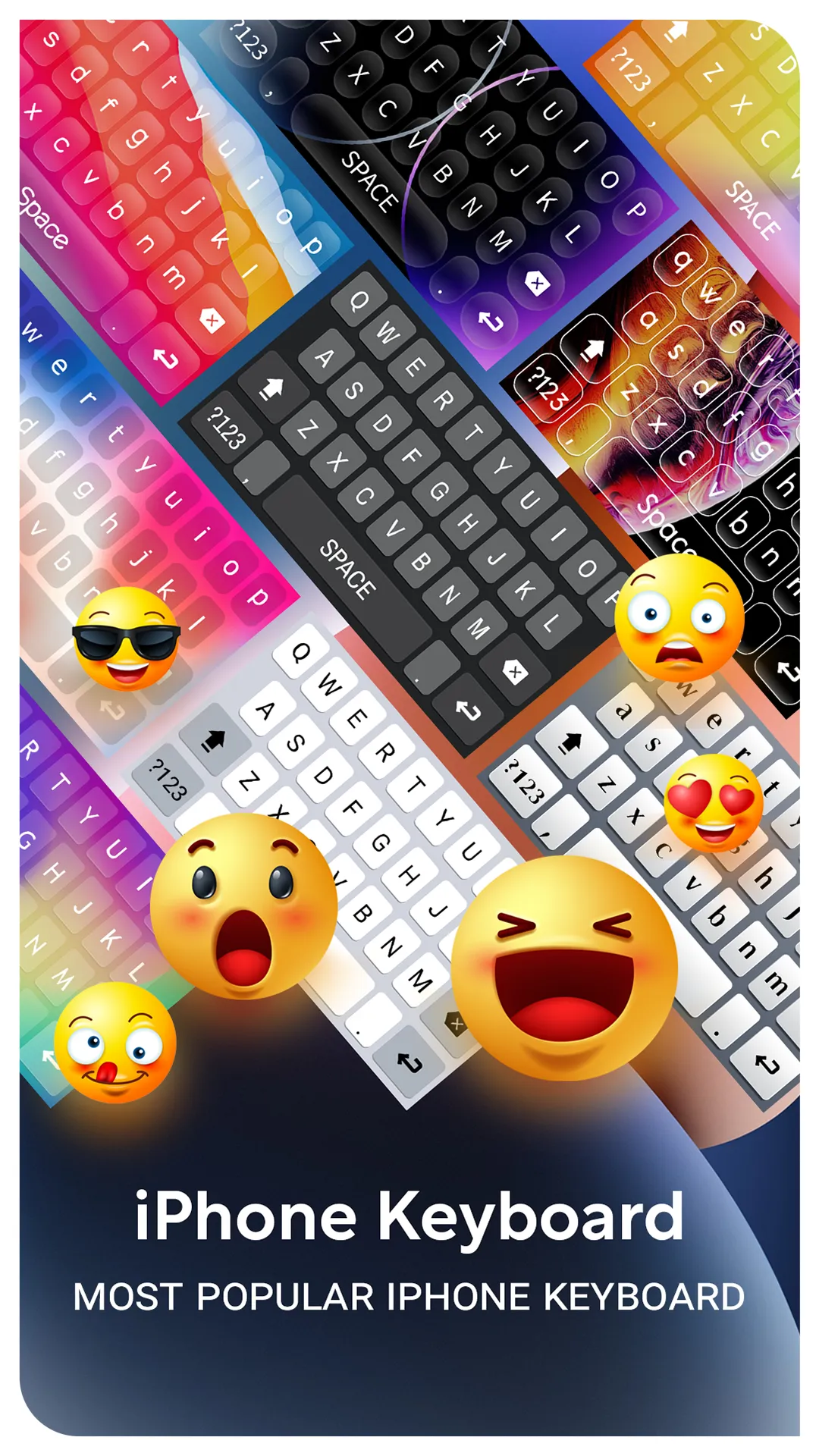 iPhone Keyboard : iOS Keyboard | Indus Appstore | Screenshot