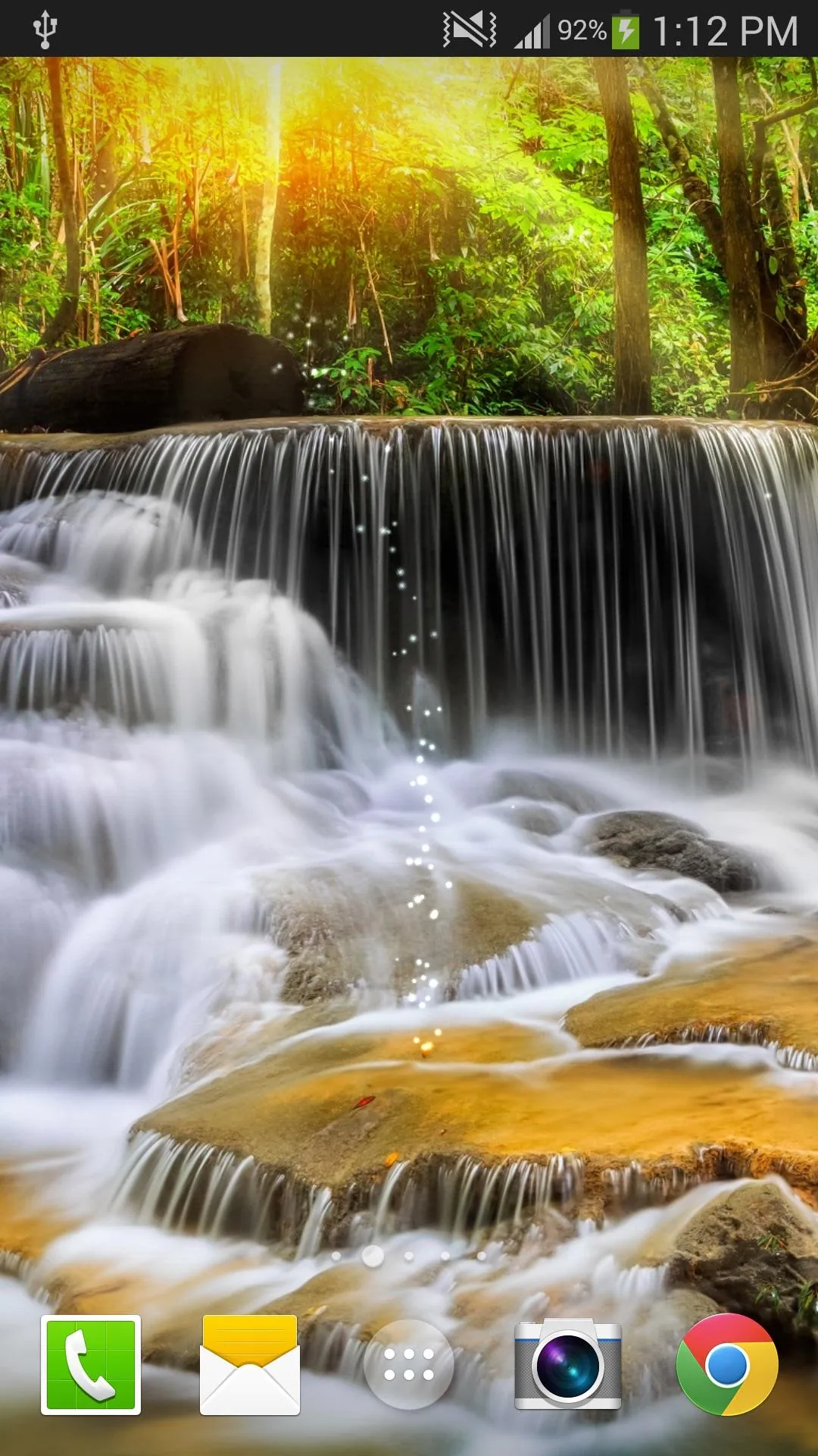 Waterfall Live Wallpaper (PRO) | Indus Appstore | Screenshot