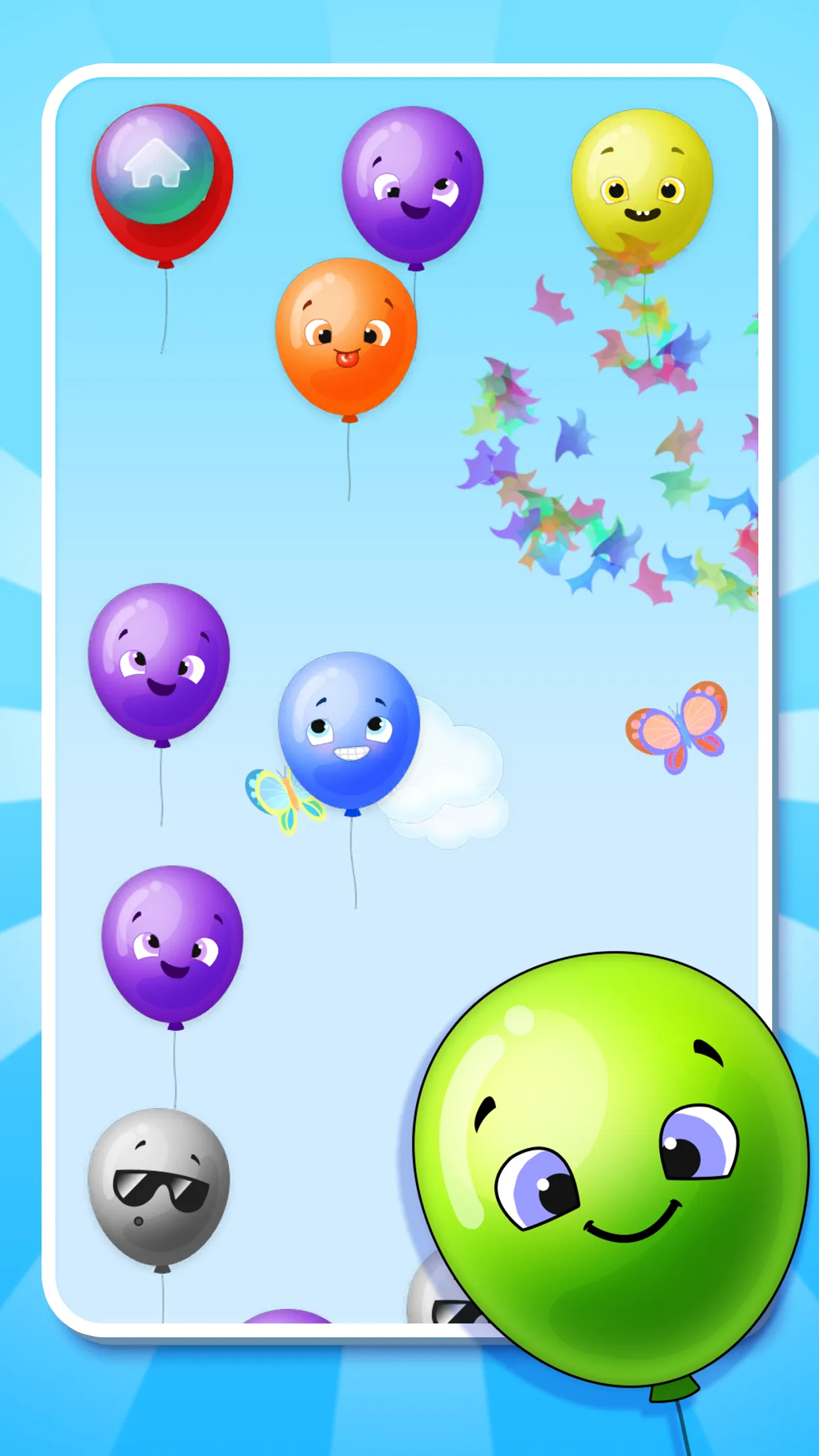 Baby Balloons pop | Indus Appstore | Screenshot