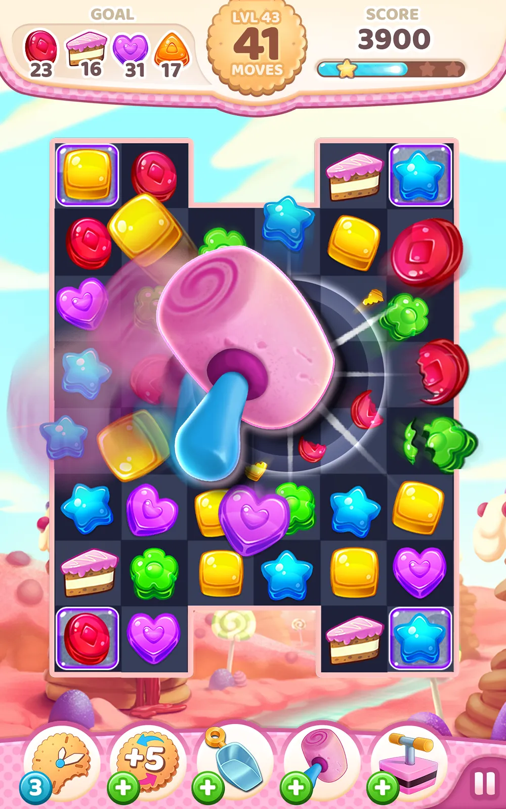 Cookie Rush Match 3 | Indus Appstore | Screenshot