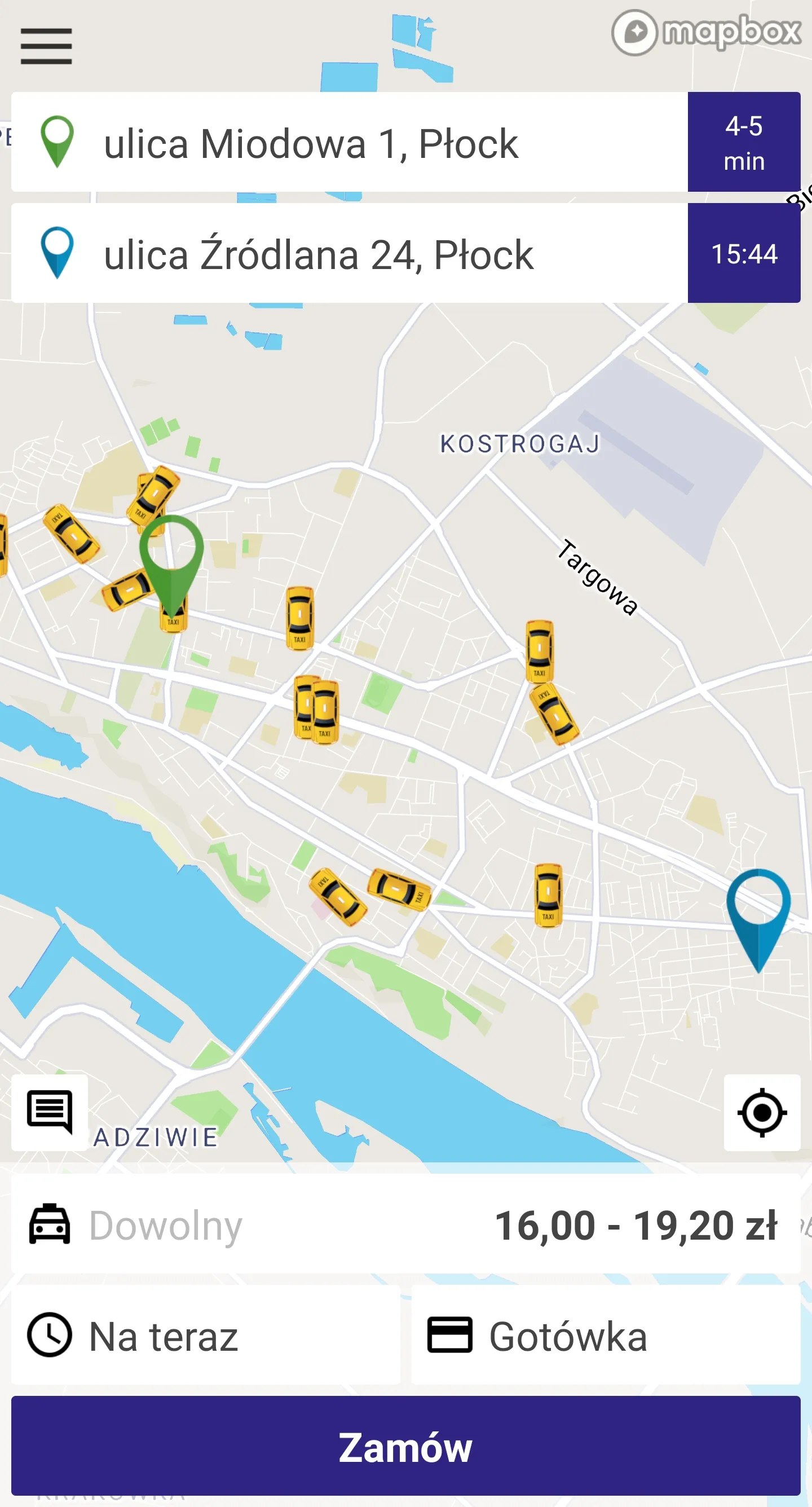 Radio Taxi Płock | Indus Appstore | Screenshot