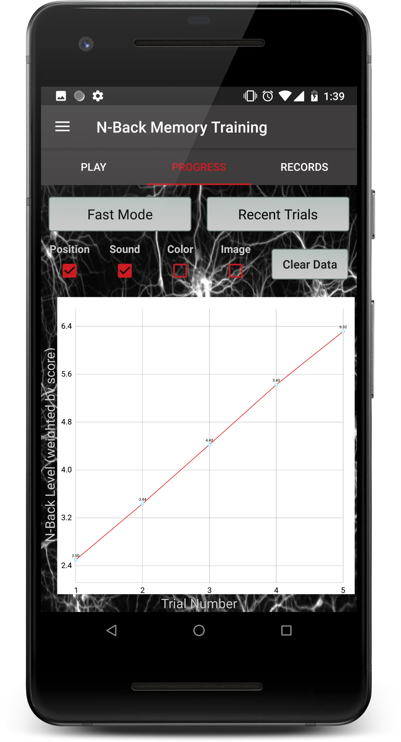 N-Back Memory Training | Indus Appstore | Screenshot