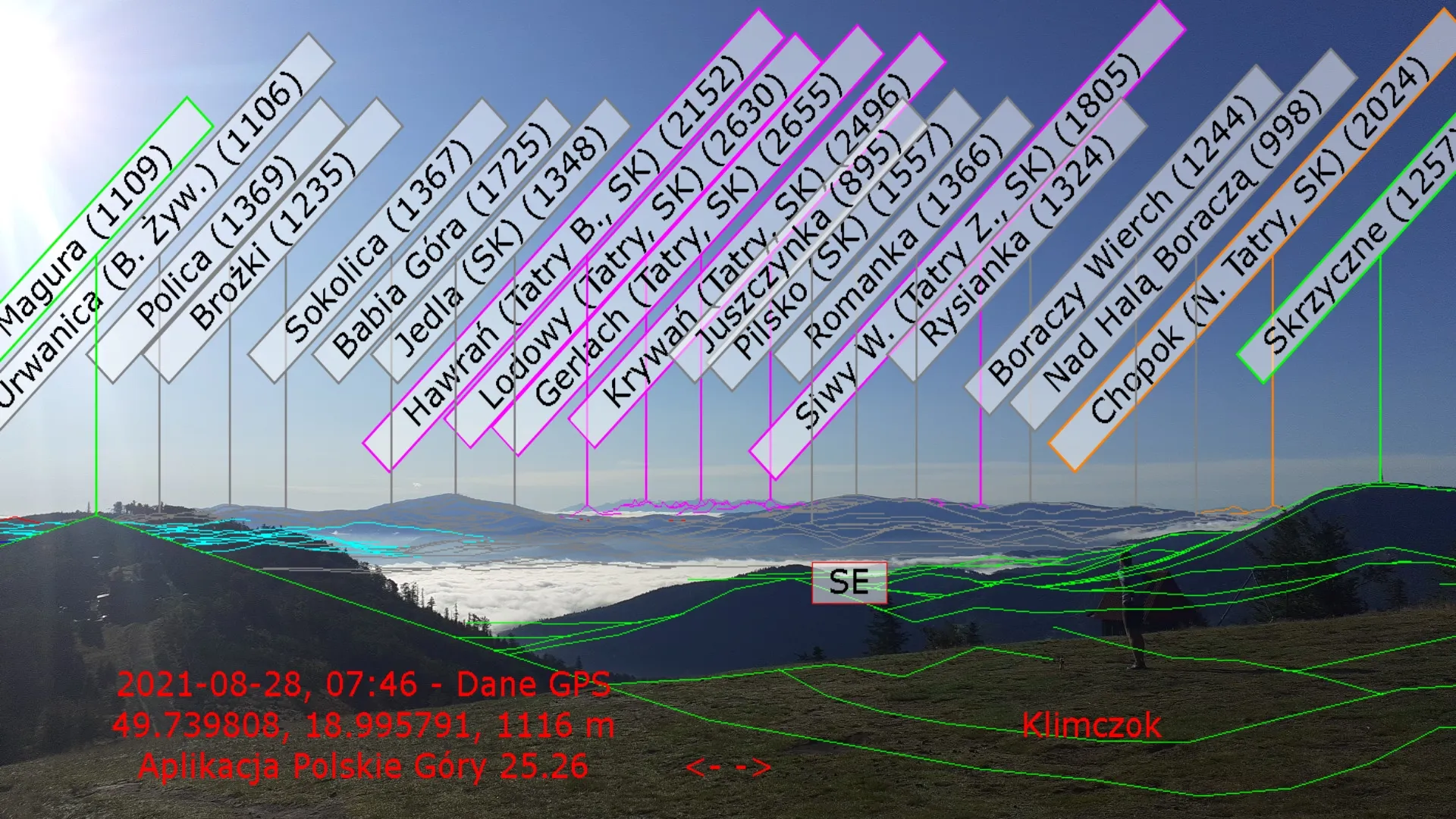 Polskie Góry - opisy panoram | Indus Appstore | Screenshot