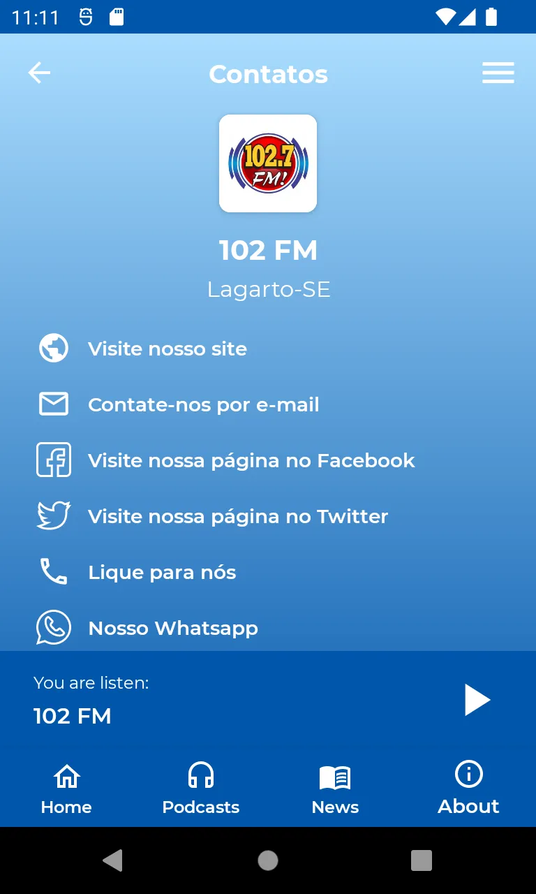 102.7 Fm Lagarto Sergipe | Indus Appstore | Screenshot