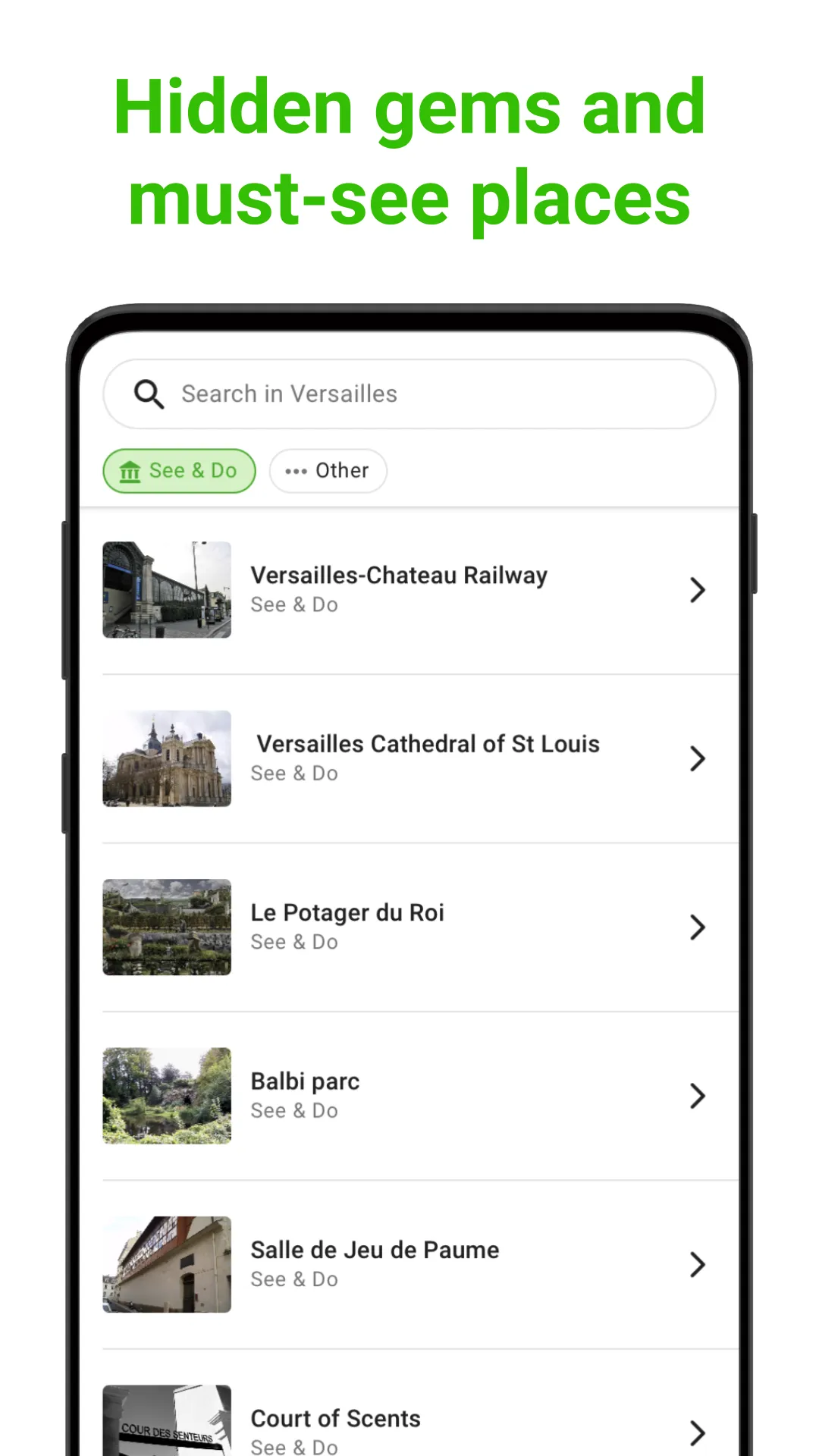 Versailles SmartGuide | Indus Appstore | Screenshot