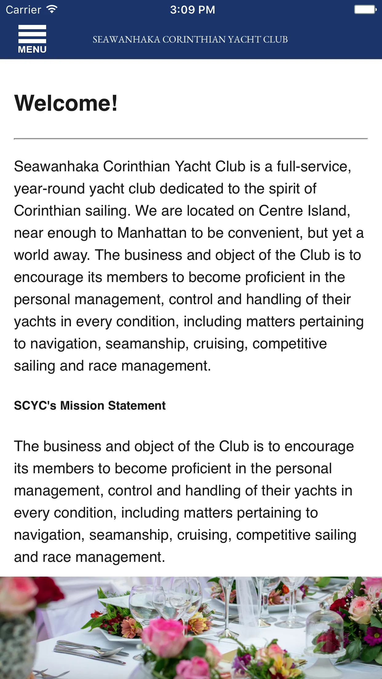 Seawanhaka Corinthian YC | Indus Appstore | Screenshot