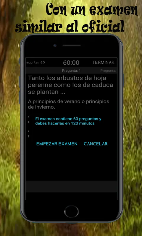 Test oposición de jardinero | Indus Appstore | Screenshot