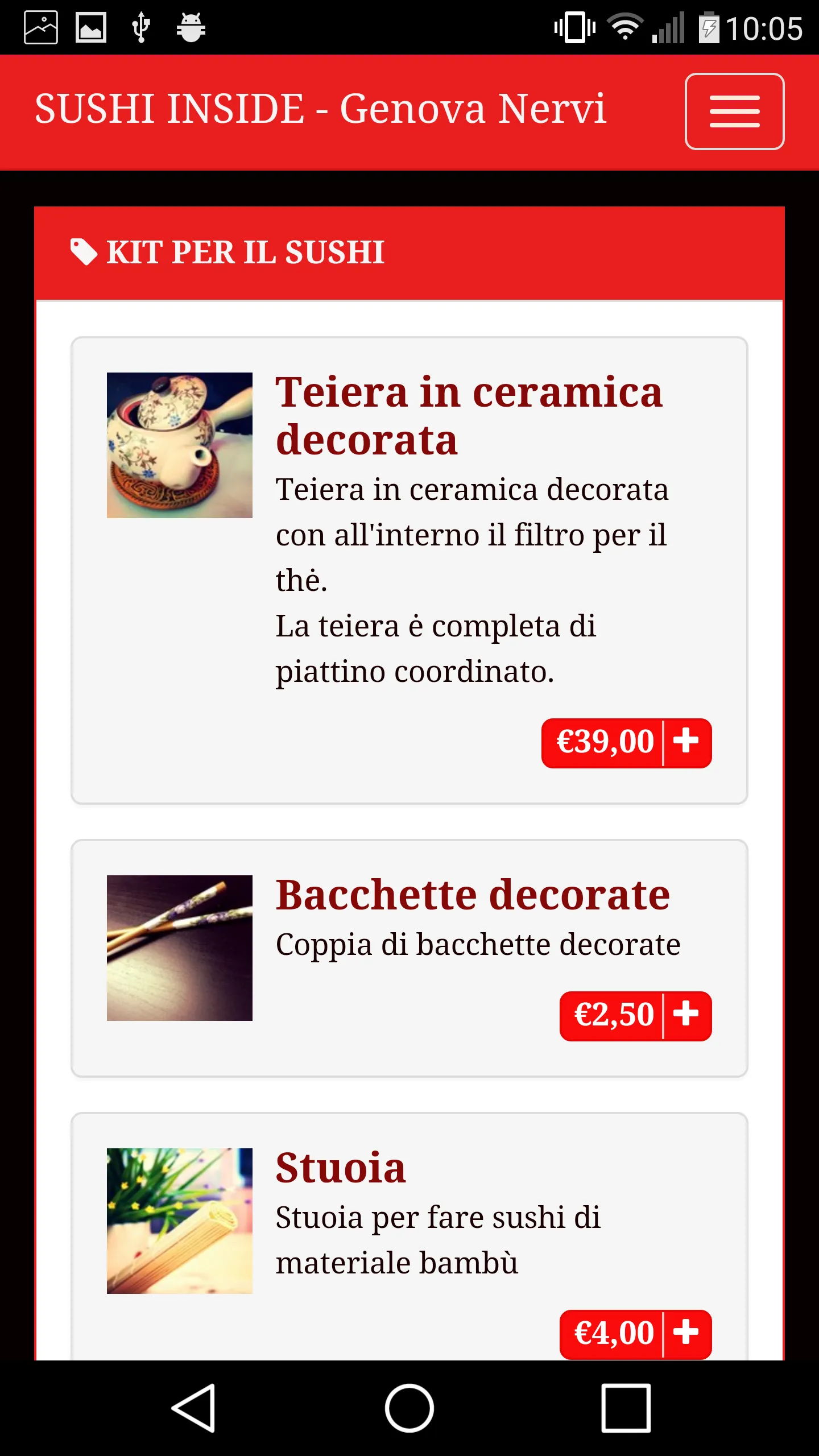 Sushi Inside Genova Nervi | Indus Appstore | Screenshot