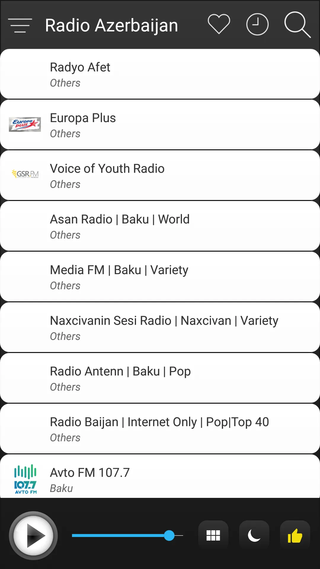 Azerbaijan Radio FM AM Music | Indus Appstore | Screenshot