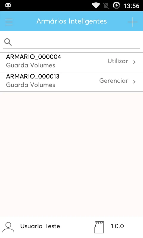 Armários Inteligentes | Indus Appstore | Screenshot