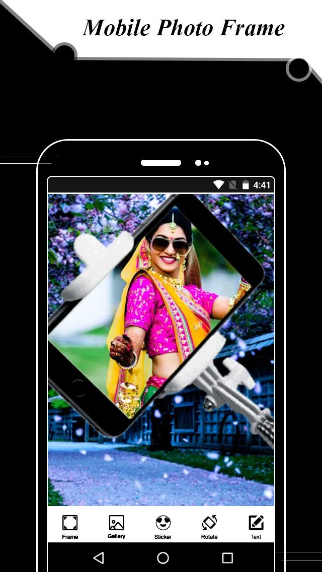 Mobile Photo Frame | Indus Appstore | Screenshot