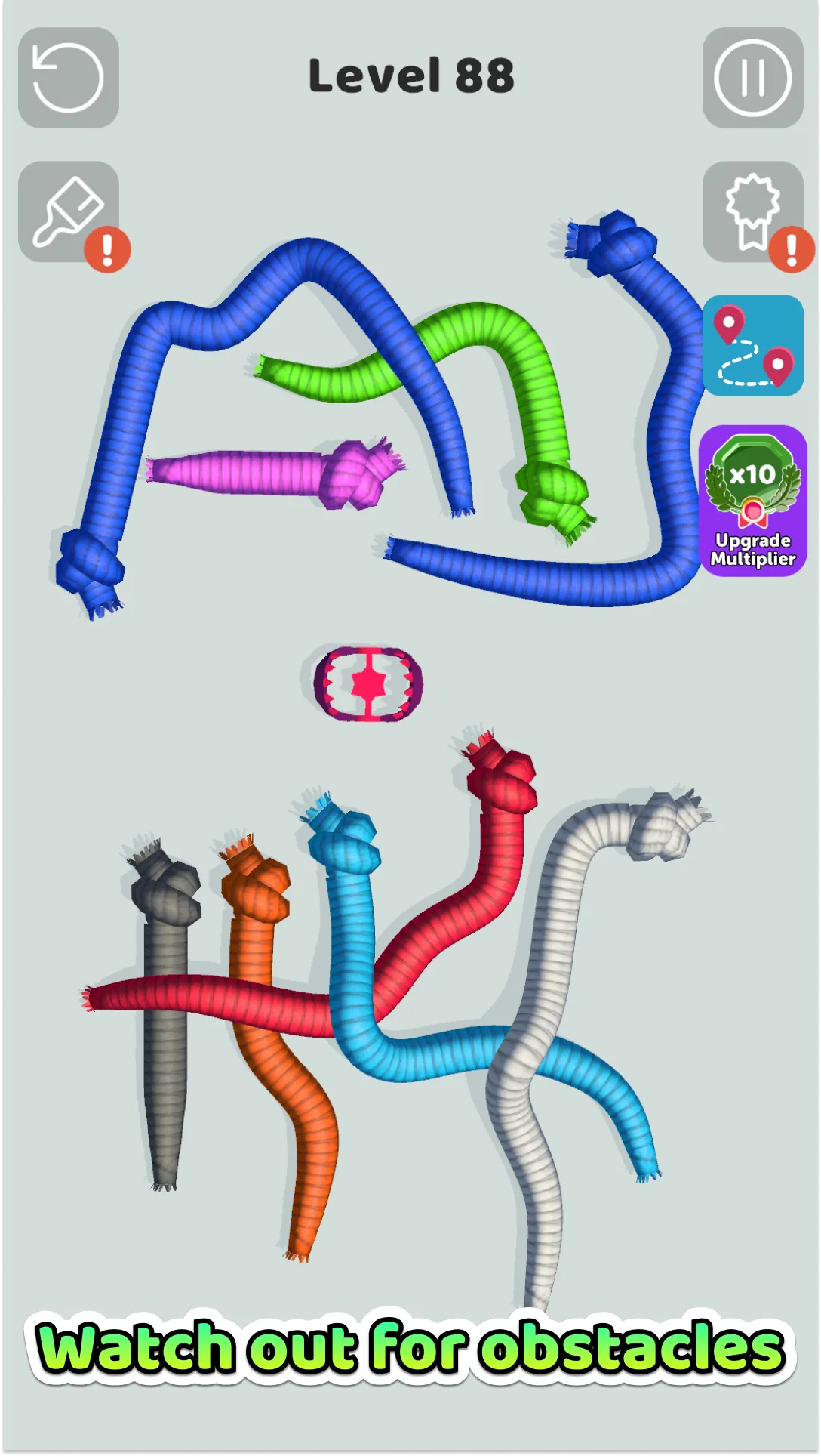 Tangled Snakes | Indus Appstore | Screenshot