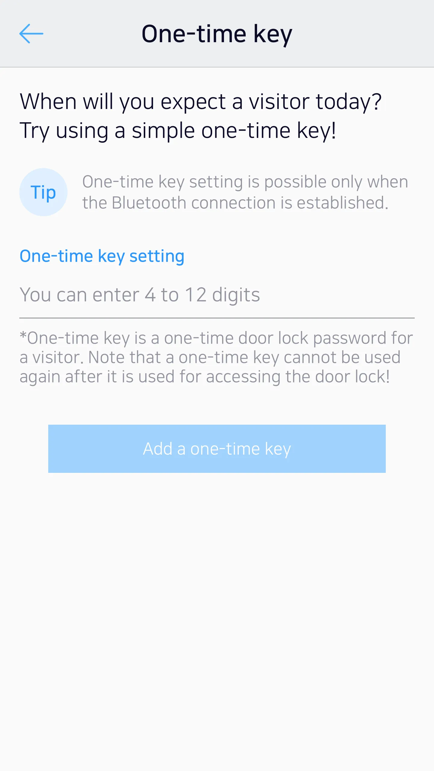 sHome Doorlock | Indus Appstore | Screenshot