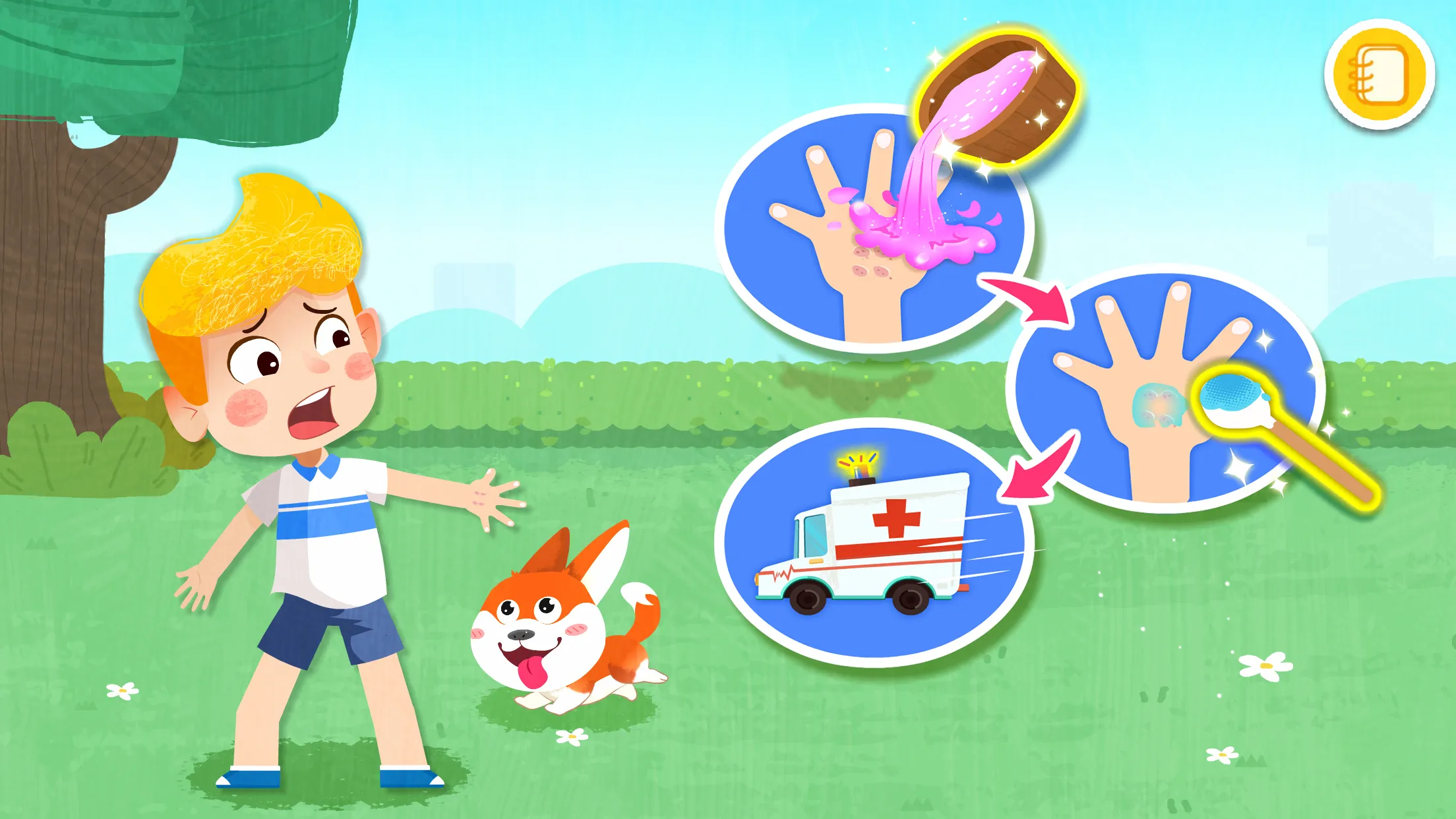 Baby Panda's Emergency Tips | Indus Appstore | Screenshot