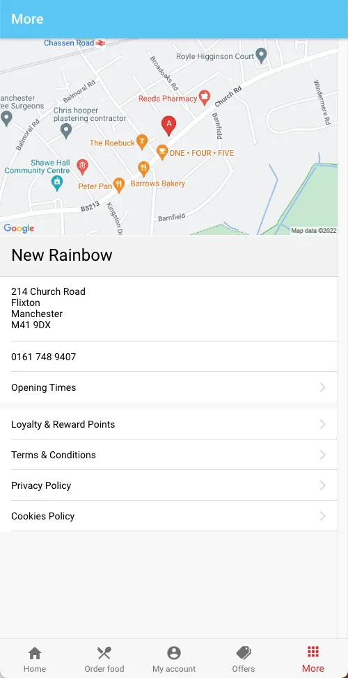 New Rainbow Chinese Takeaway | Indus Appstore | Screenshot