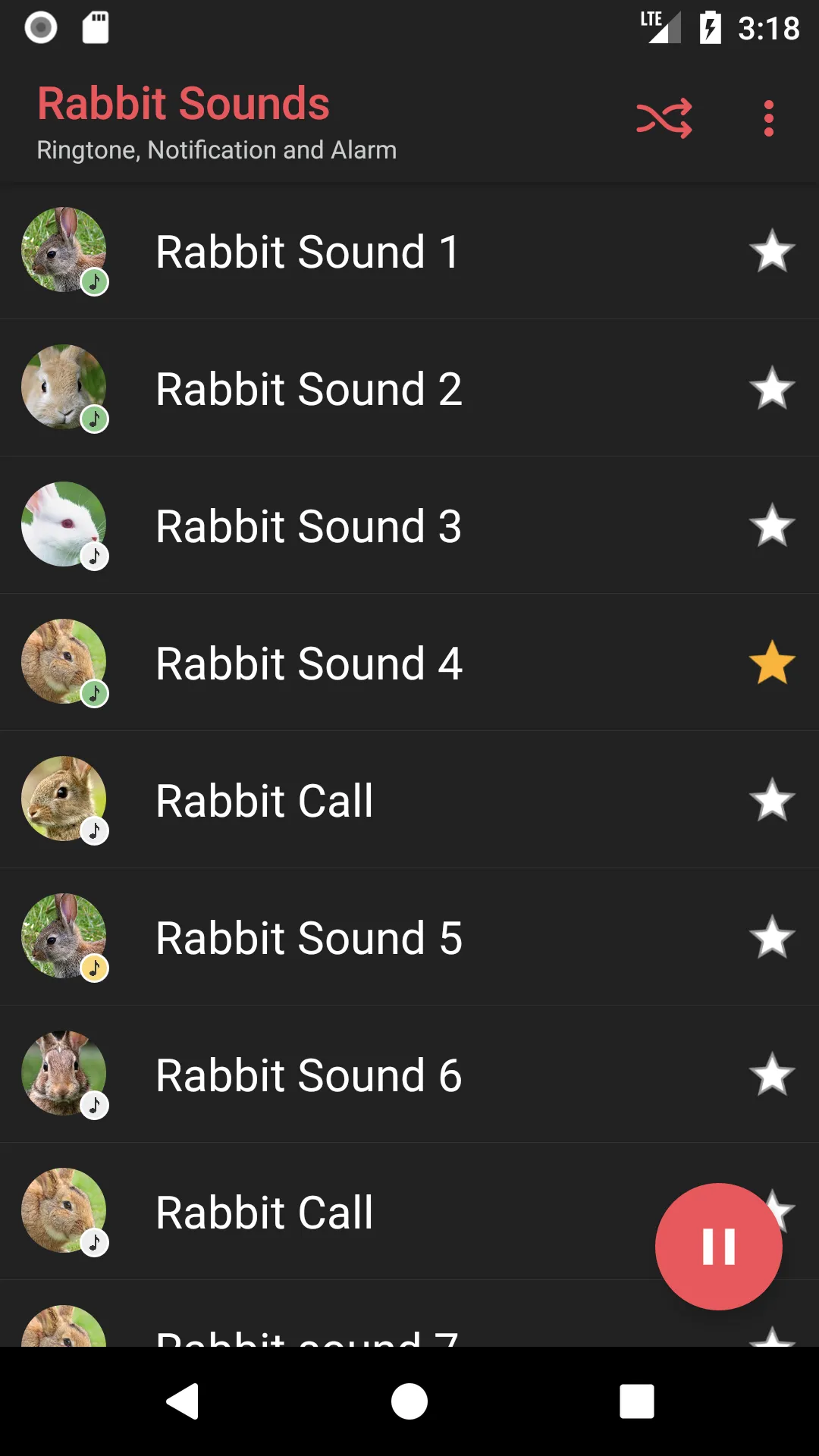 Rabbit Sounds | Indus Appstore | Screenshot